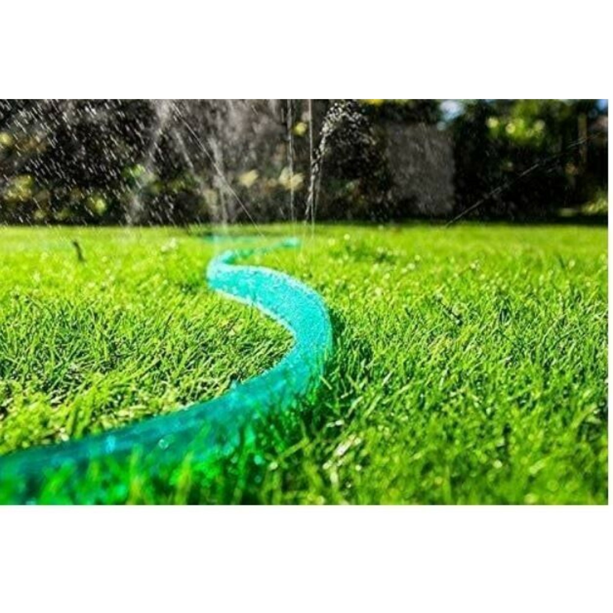 Beclen Harp 7.5m Flat Soaker Hose Pipe Garden Lawn Sprinkler Drip Irrigation Plants Water Spray