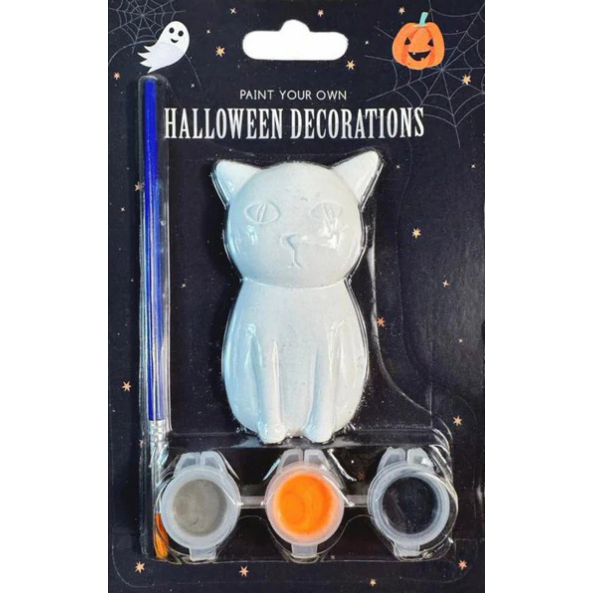 Beclen Harp Paint Your Own Halloween PYO Scary Plastic Figure Hanging Decs Decoration Craft Present Party Kids Paint Fun