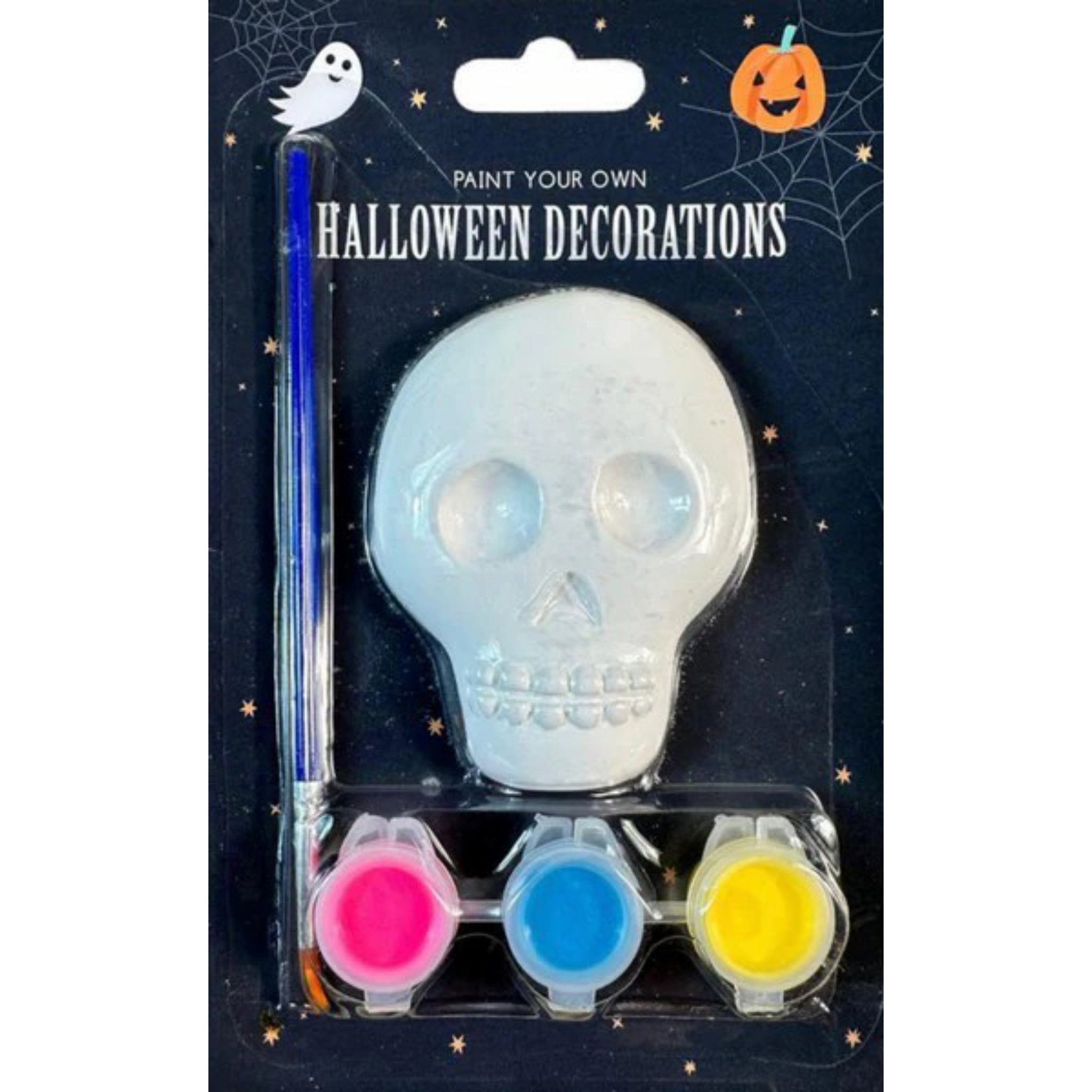 Beclen Harp Paint Your Own Halloween PYO Scary Plastic Figure Hanging Decs Decoration Craft Present Party Kids Paint Fun