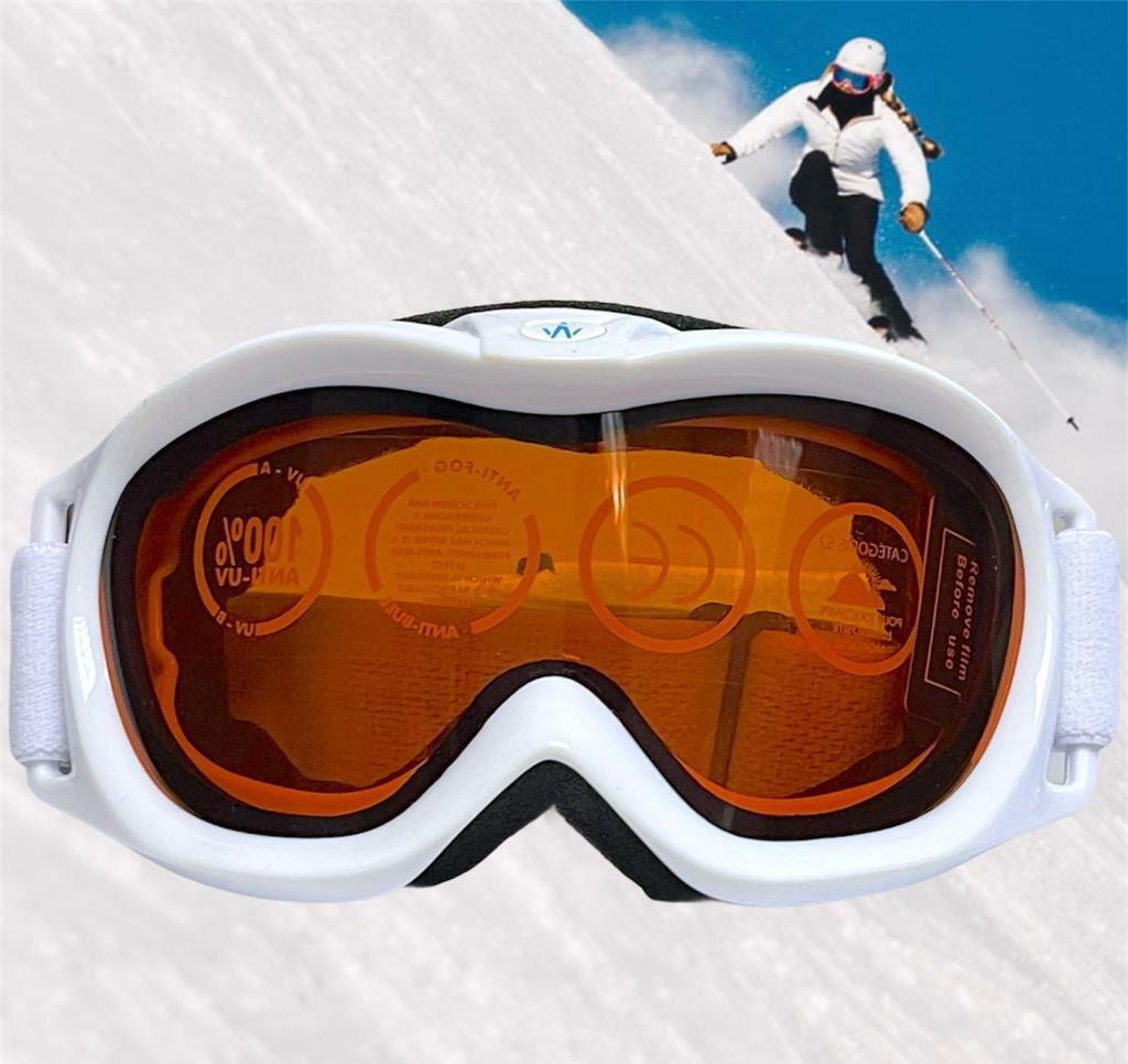 Beclen Harp WanaBEE Children/Kids UV Protections/Anti-Fog/Snow Protection Ski Snow Googles/Eyewear