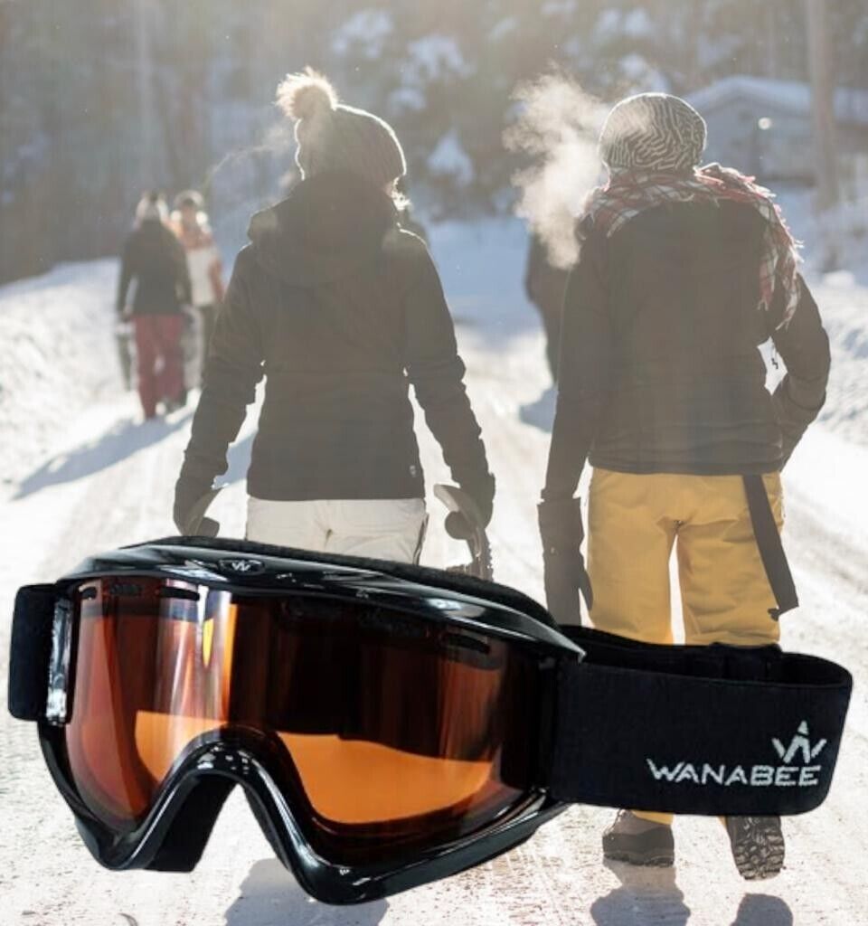 Beclen Harp WanaBEE Children/Kids/Unisex (4-12 Years) UV Protection Ski Goggles Anti-Fog Snow Protection Eyewear