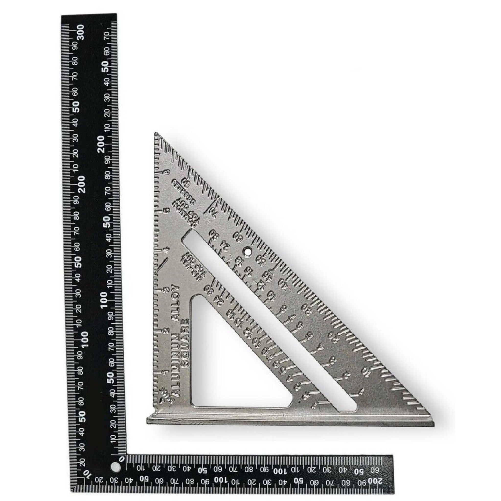 Beclen Harp 2 In 1 Metal Roofing Rafter Aluminium Roofer Square Tool Size 12x8