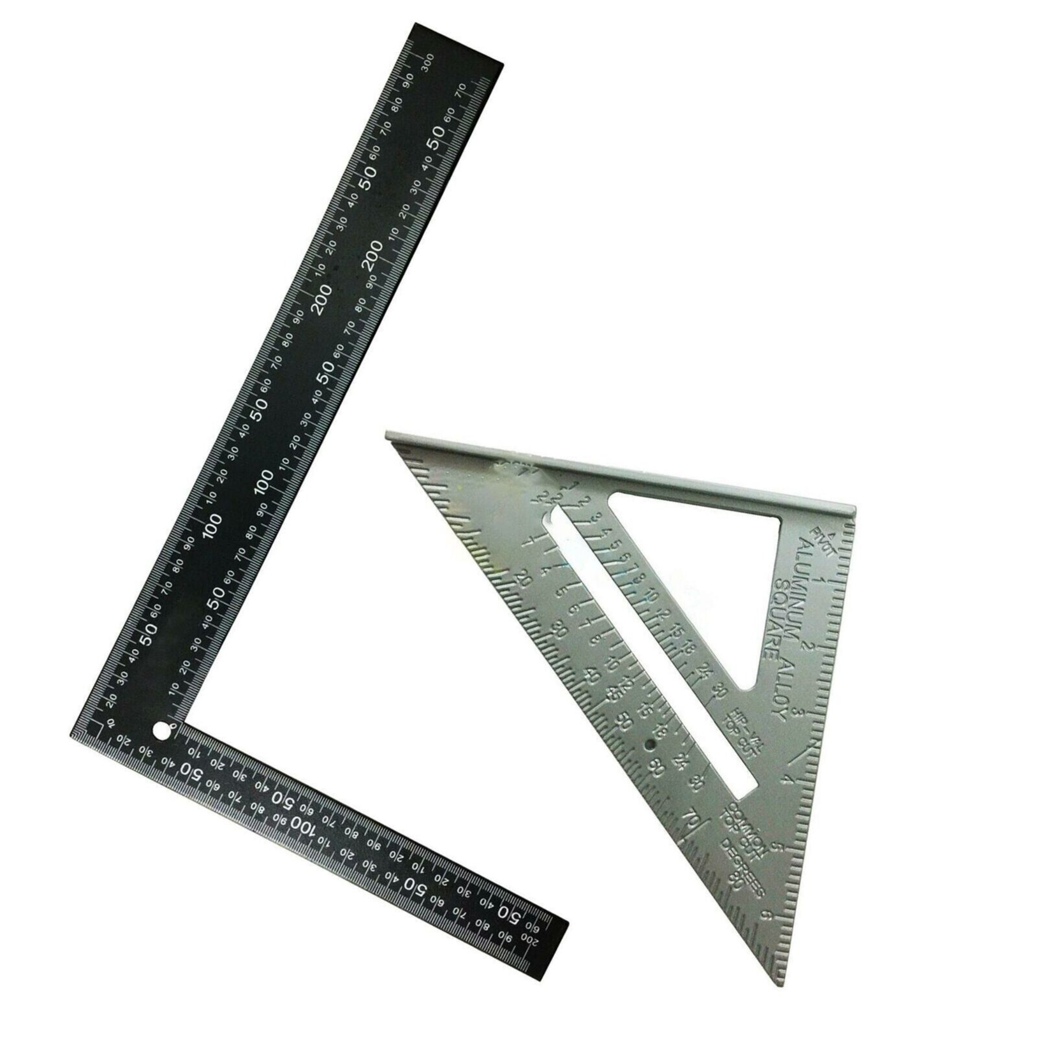 Beclen Harp 2 In 1 Metal Roofing Rafter Aluminium Roofer Square Tool Size 12x8