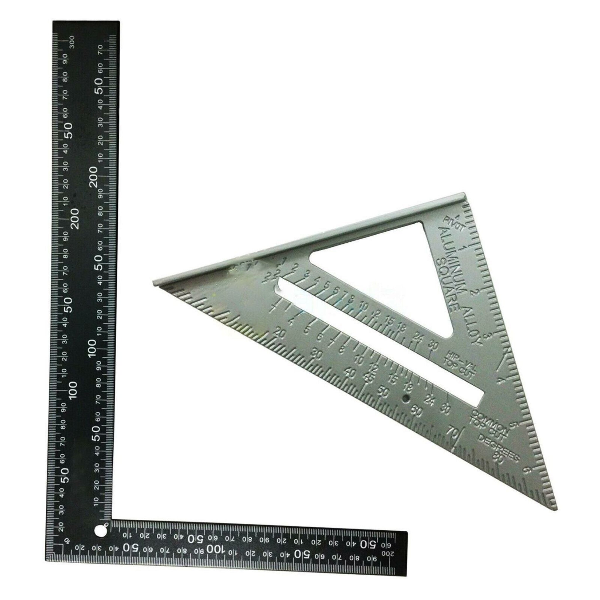 Beclen Harp 2 In 1 Metal Roofing Rafter Aluminium Roofer Square Tool Size 12x8