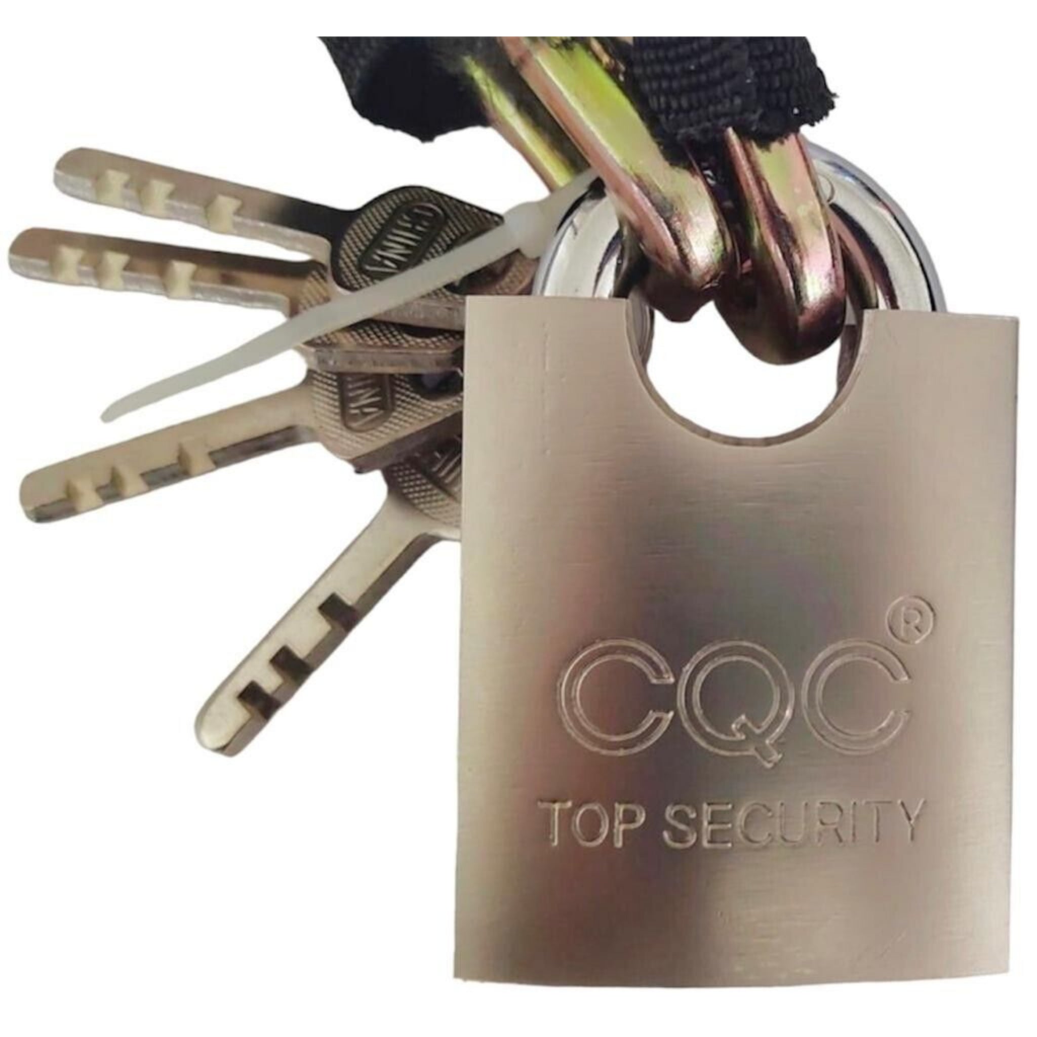 Beclen Harp Anti-Theft Heavy Duty Strong Motorcycle/Motobike/Cycle/Scooter Security Chain And Padlock Lock