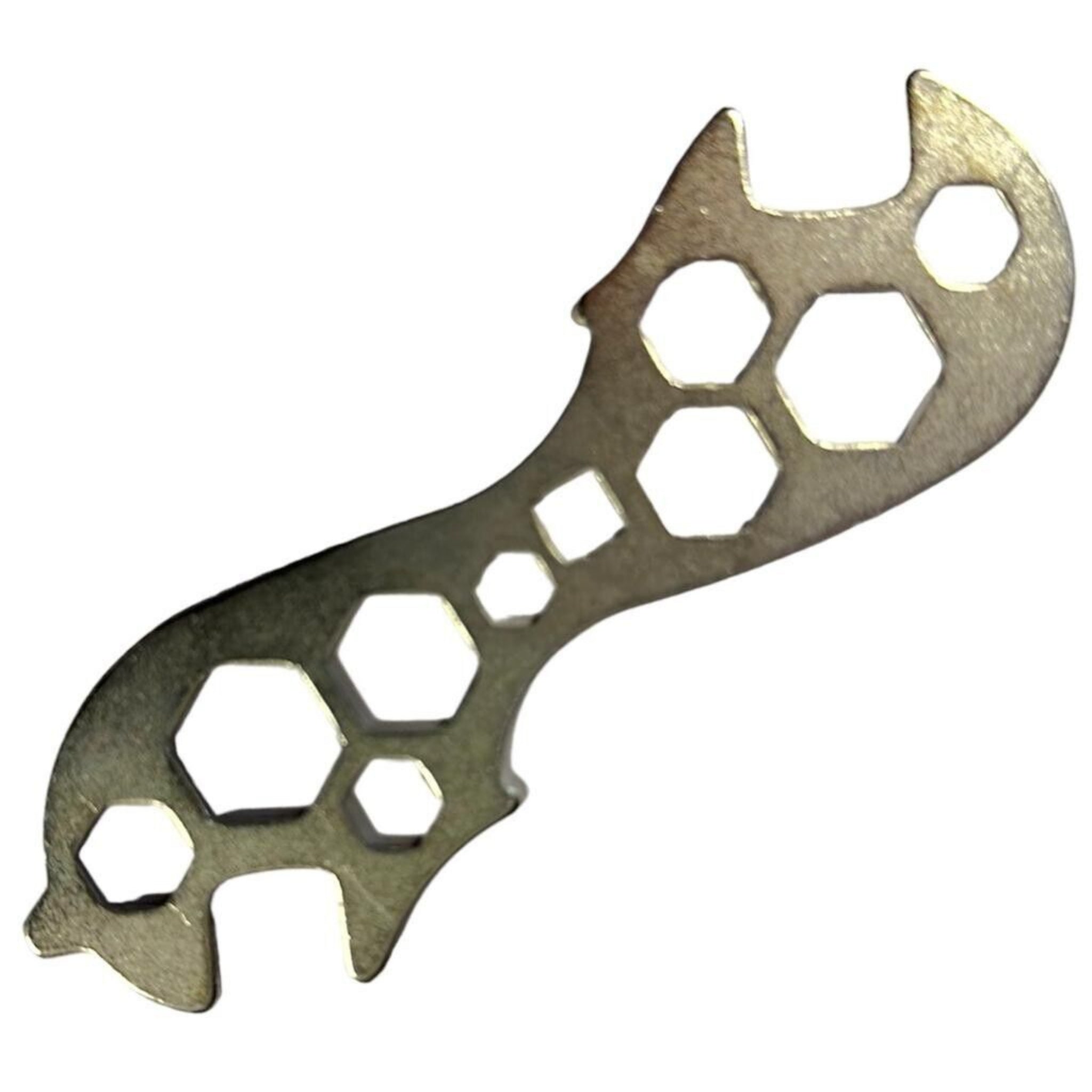 Beclen Harp Multi Purpose/Function Steel Spanner Wrench Tool-Perfect Tool To Repair/Fix Bike And Cycle