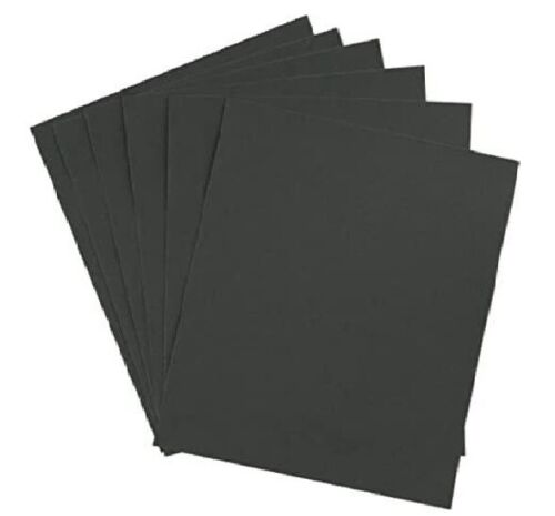 Beclen Harp 8PCS SANDPAPER SANDING SHEETS WET DRY WOOD PLASTIC MIXED GRADES SAND