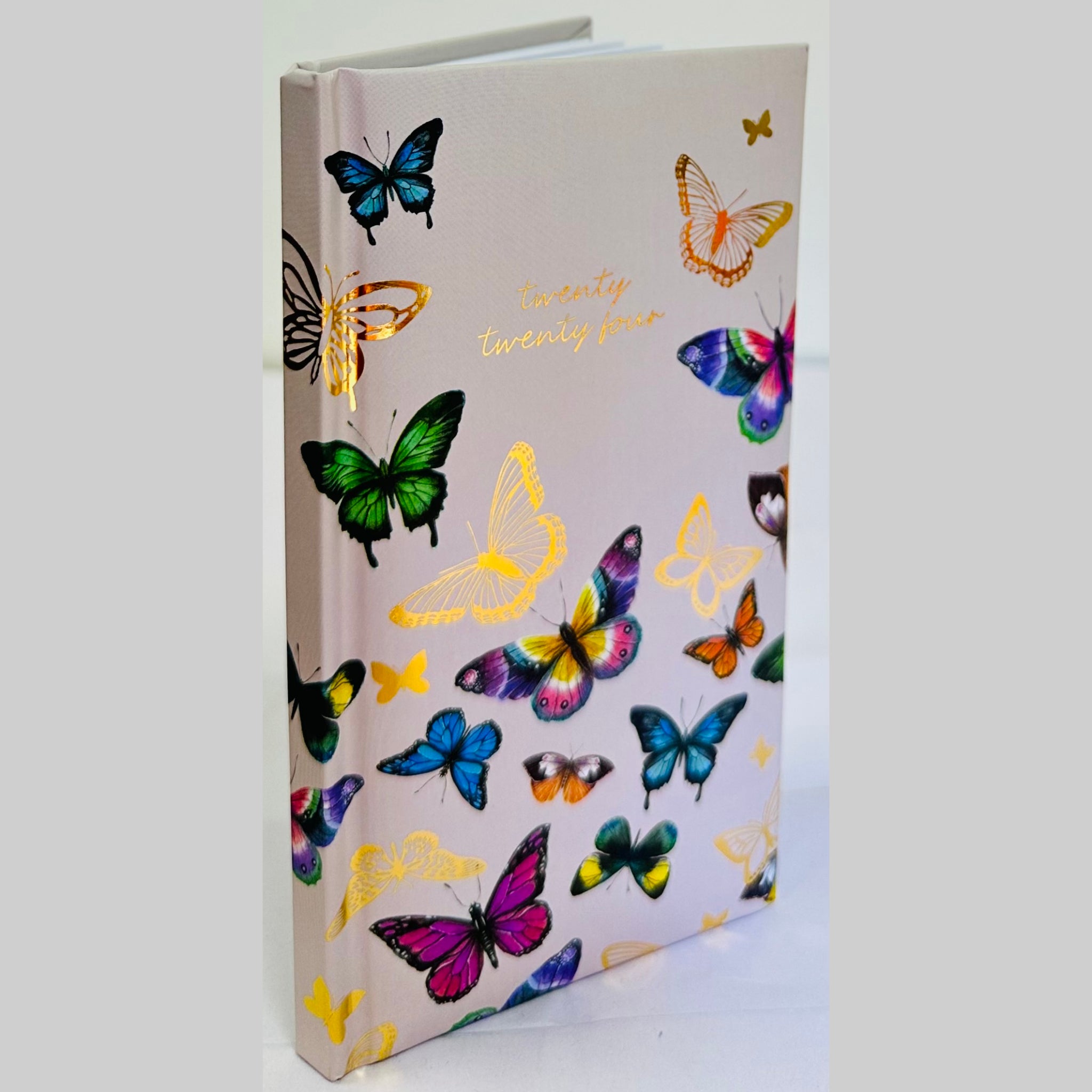 Beclen Harp 2024 A5 Week To View/WTV Personal Executive Colorful Cute Print Foil Effec Diary