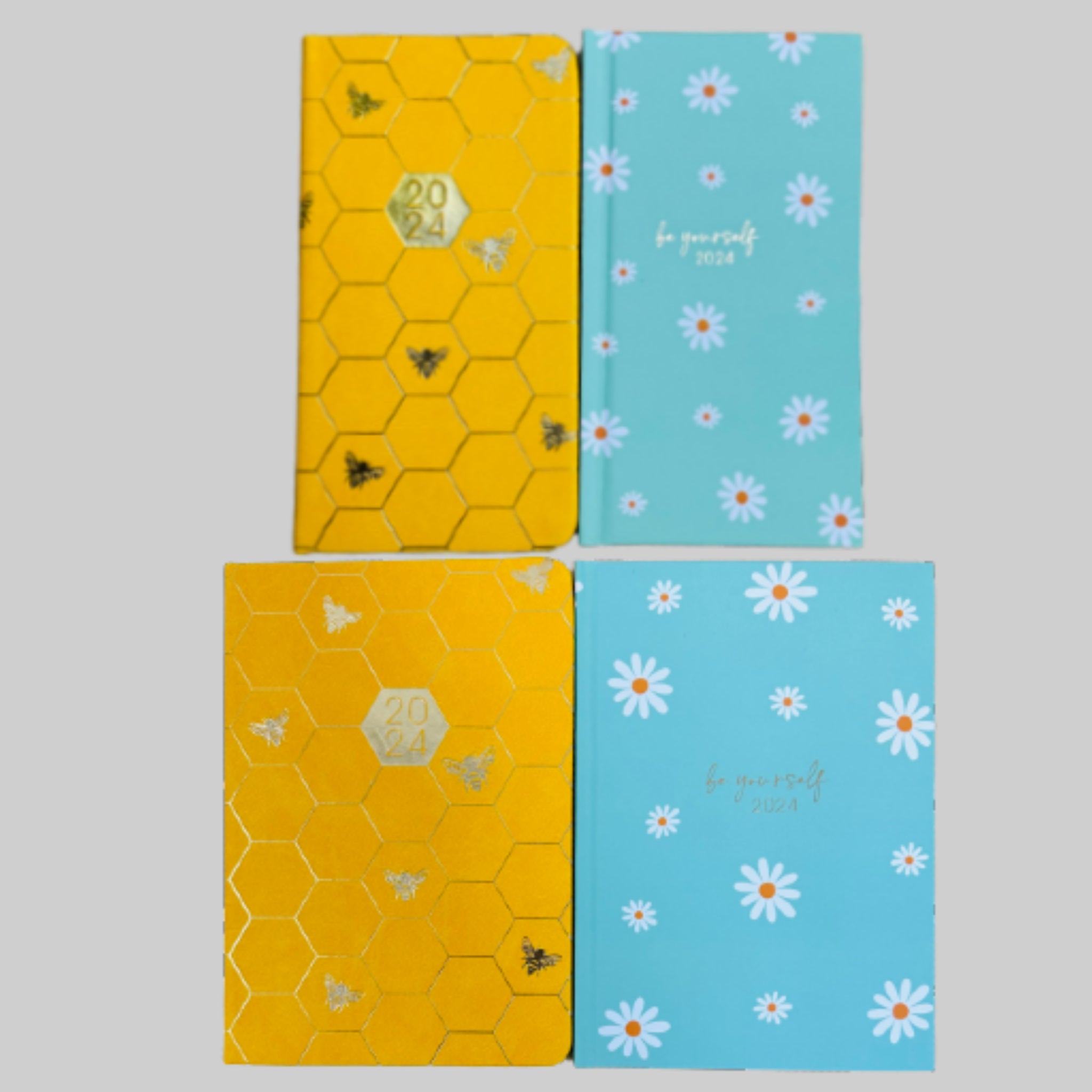 Beclen Harp 2024 Slim And A5 Size Week To View/WTV Executive Luxury Personal Fashion Diary
