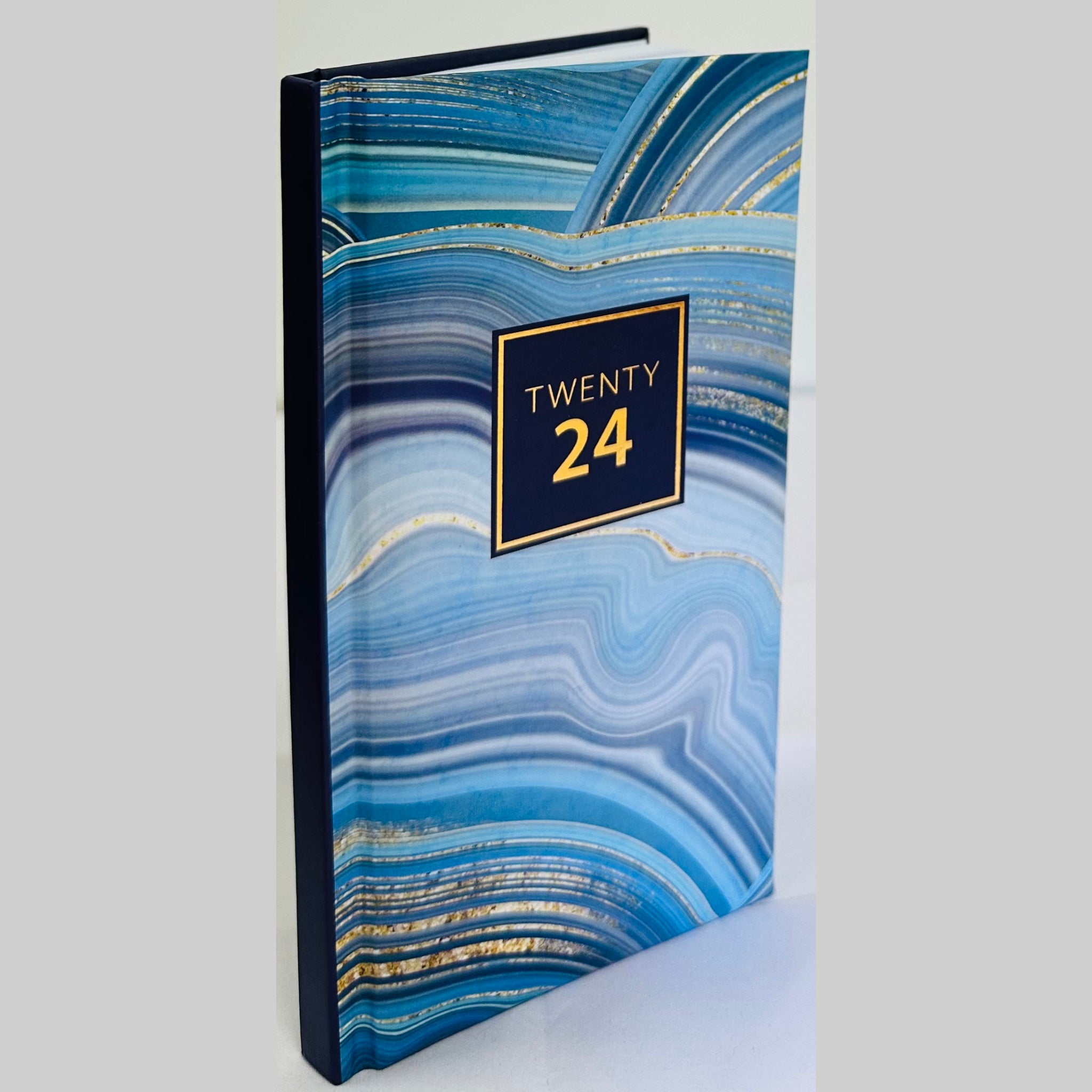 Beclen Harp 2024 A5 Week To View/WTV Personal Executive Colorful Cute Print Foil Effec Diary