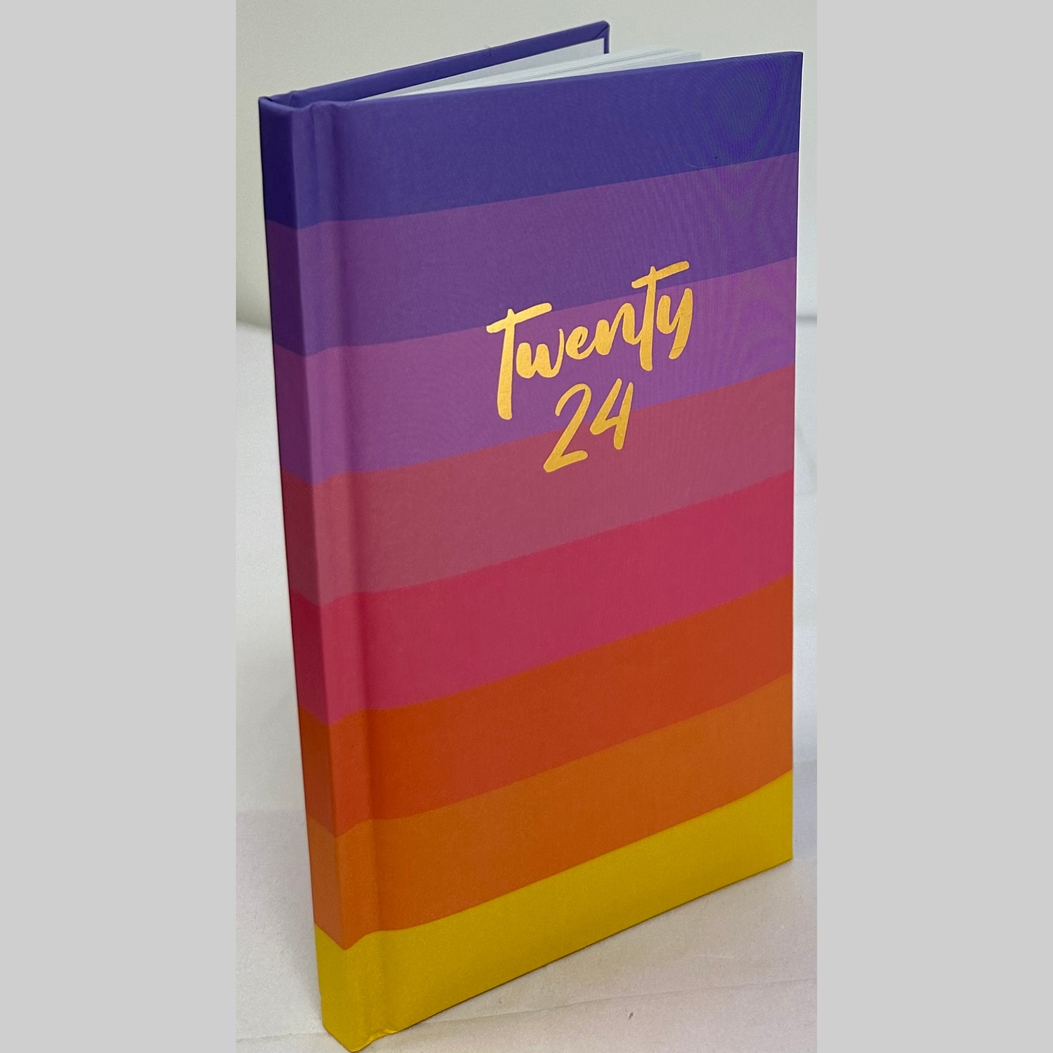 Beclen Harp 2024 A5 Week To View/WTV Personal Executive Colorful Cute Print Foil Effec Diary