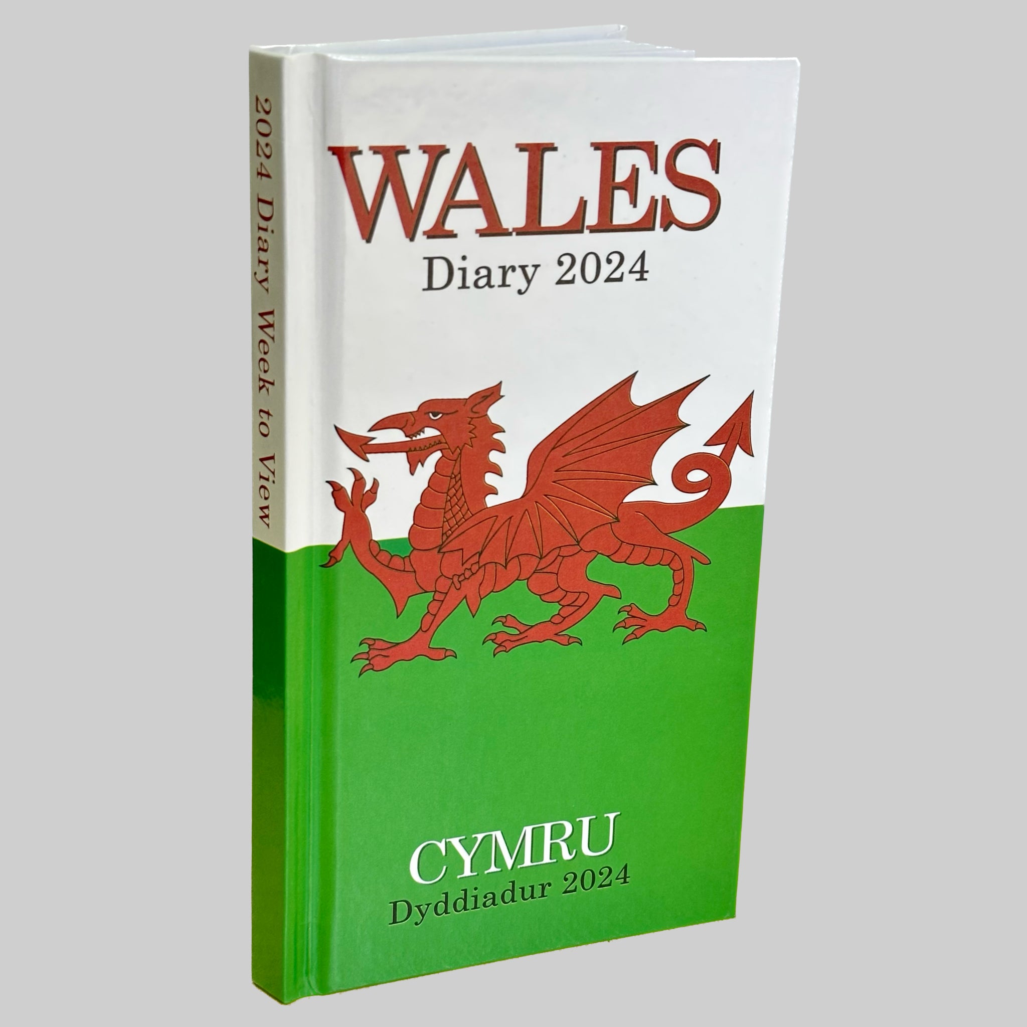 Beclen Harp 2026 Slim Week To View/WTV Executive Personalized Wales Diary Gift office school desk diary