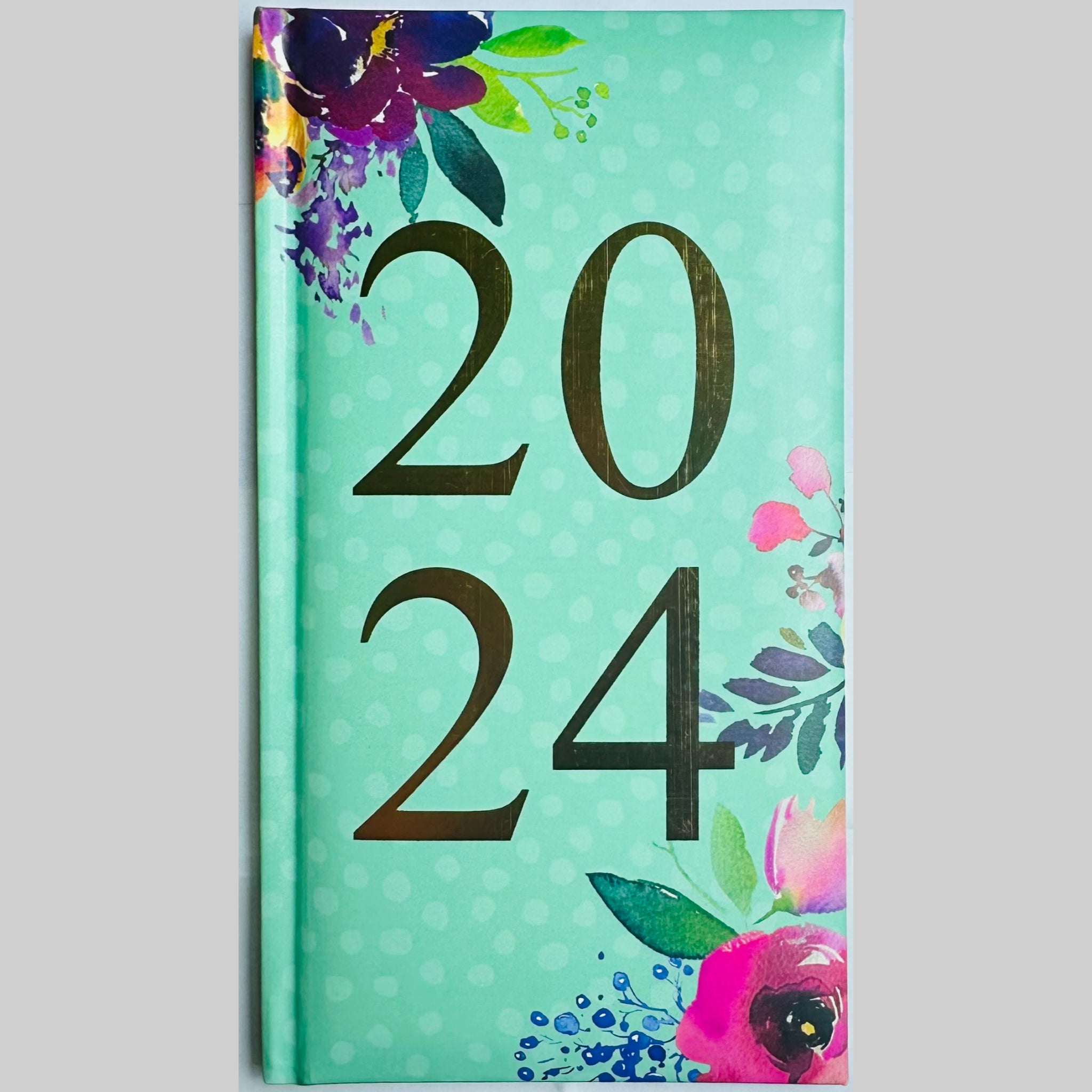 Beclen Harp 2024 A5 Week To View/WTV Personal Executive Colorful Cute Print Foil Effec Diary