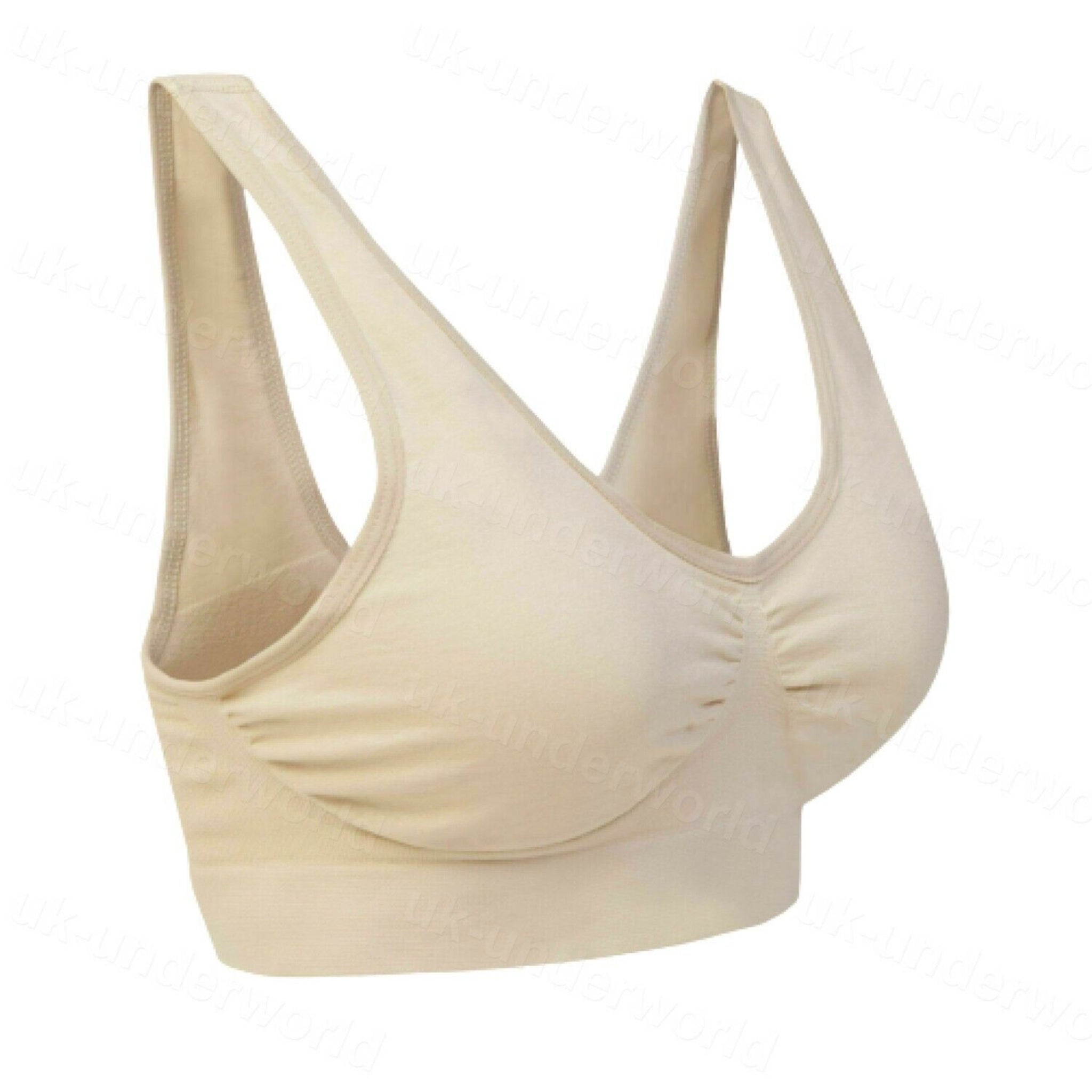 Beclen Harp Women/Ladies Seamless Padded Sports Shape Wear Yoga Bra For Adults-Perfect Christmas/Xmas Gift