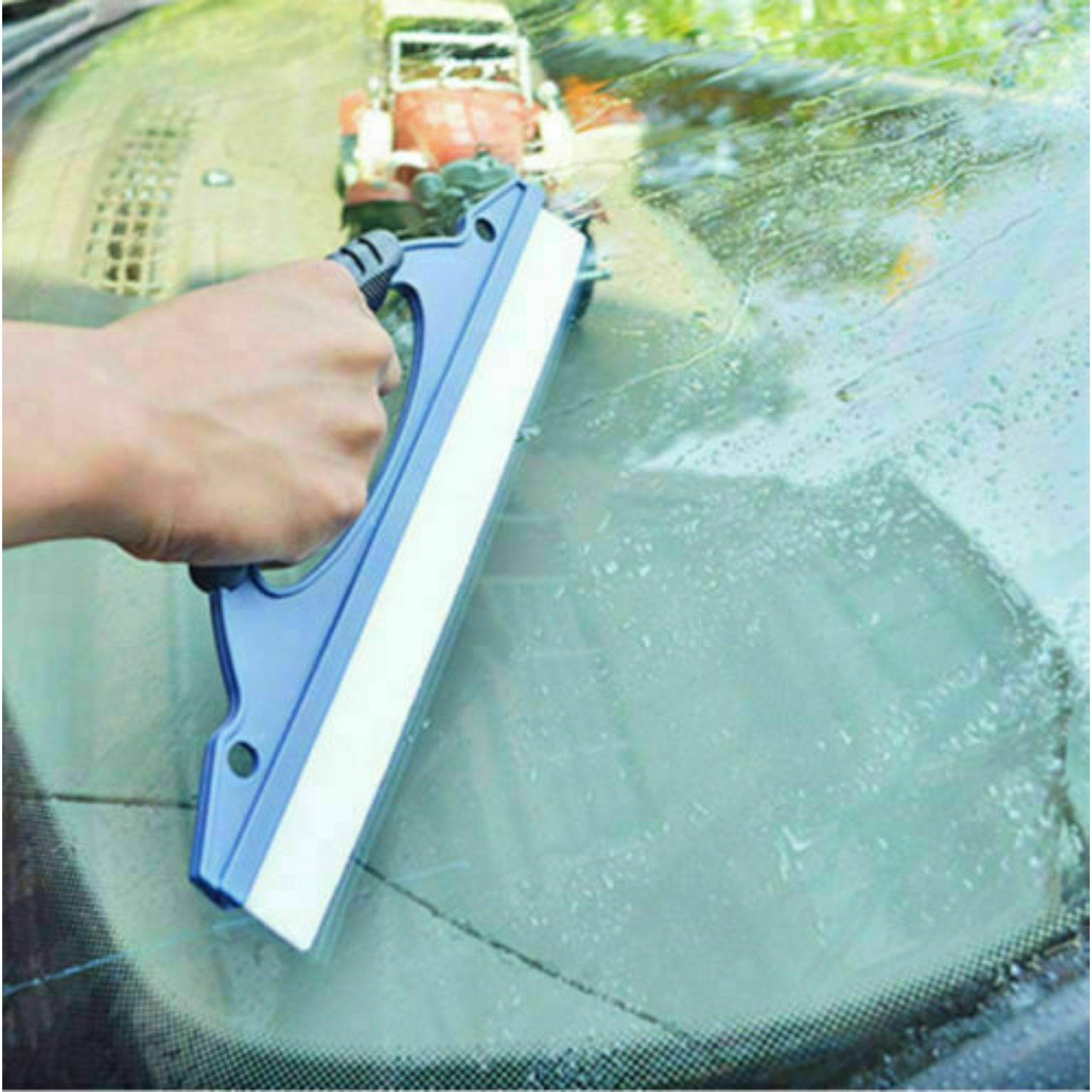 Beclen Harp Flexible Silicone WINDOW WIPER Squeegee Blade Car Water Drying Aid Glass Shower