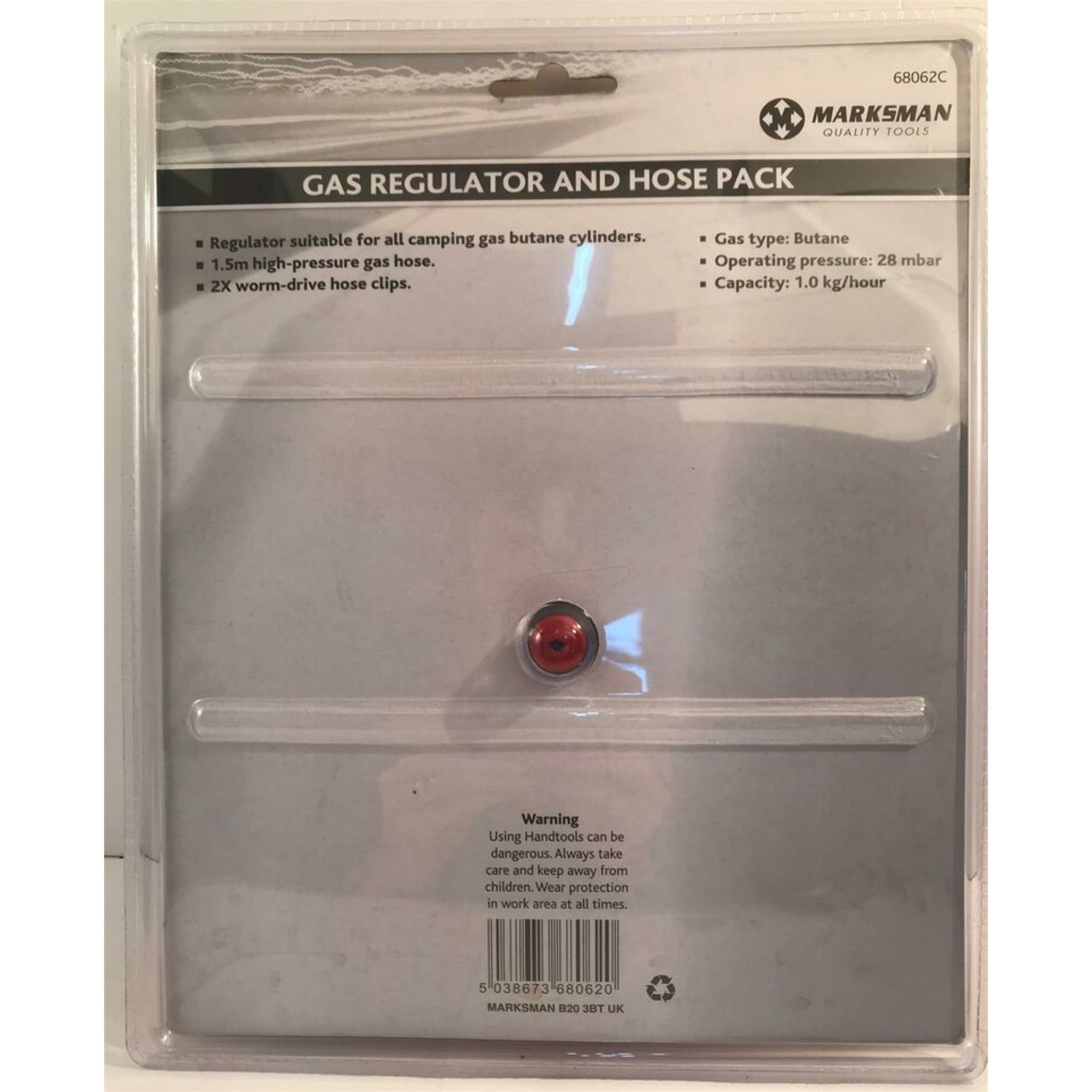 Beclen Harp 2 In 1 Butane Gas Regulator And Hose Pack Tools Diy Tank Camping Calor Fits Tool