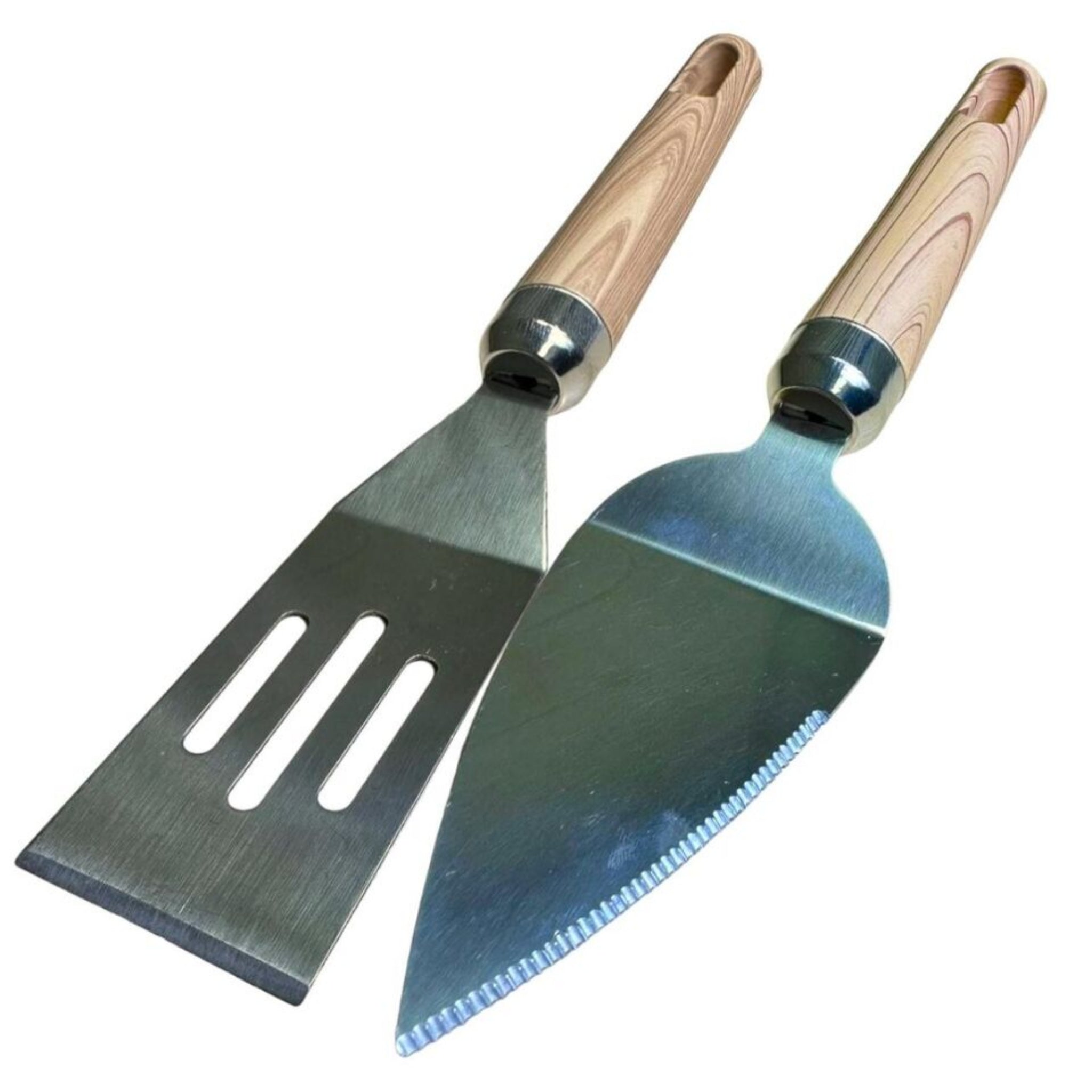 Beclen Harp Stainless Steel Slotted Spatula Scraper Flat Burger Fish Turner Pancake Flipper