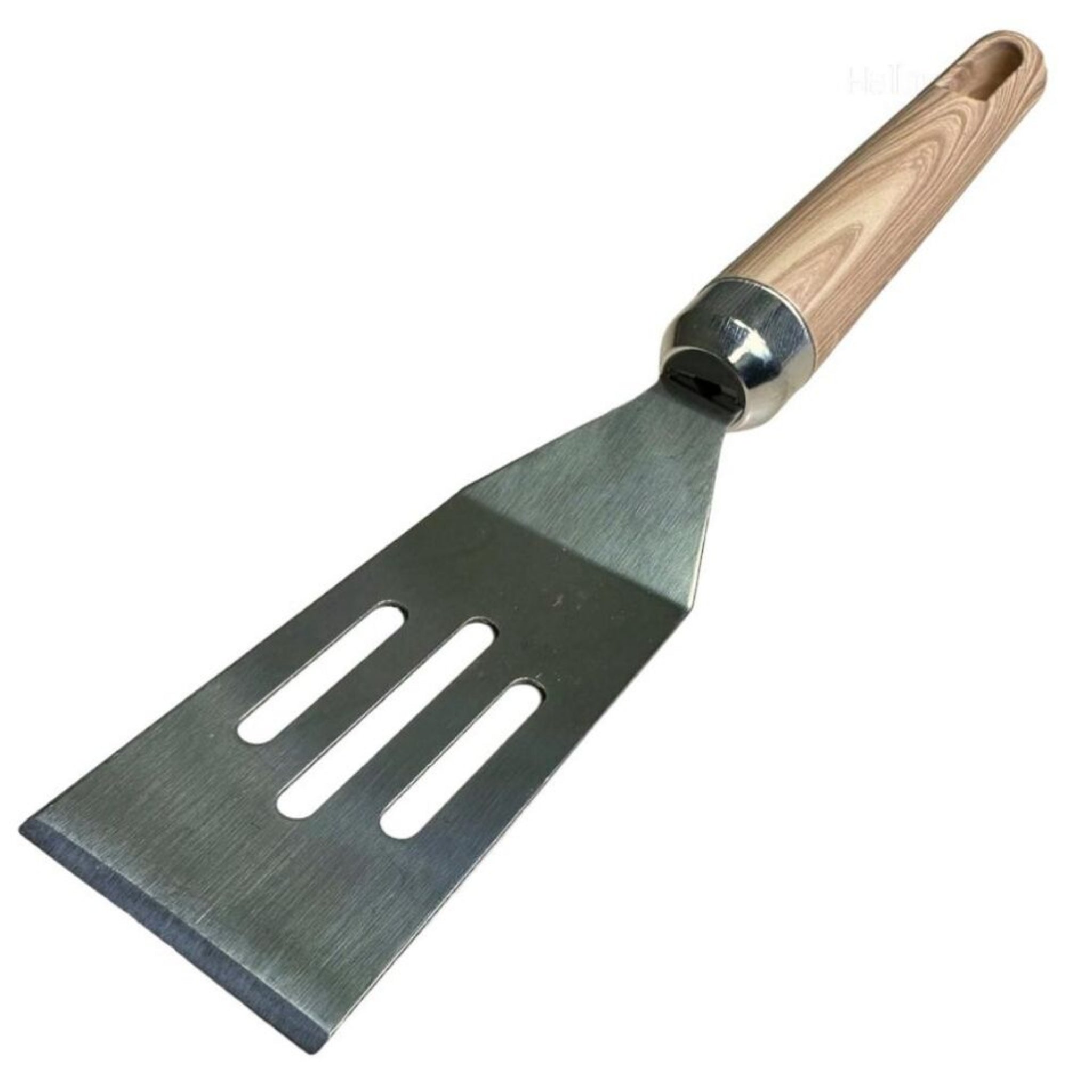 Beclen Harp Stainless Steel Slotted Spatula Scraper Flat Burger Fish Turner Pancake Flipper