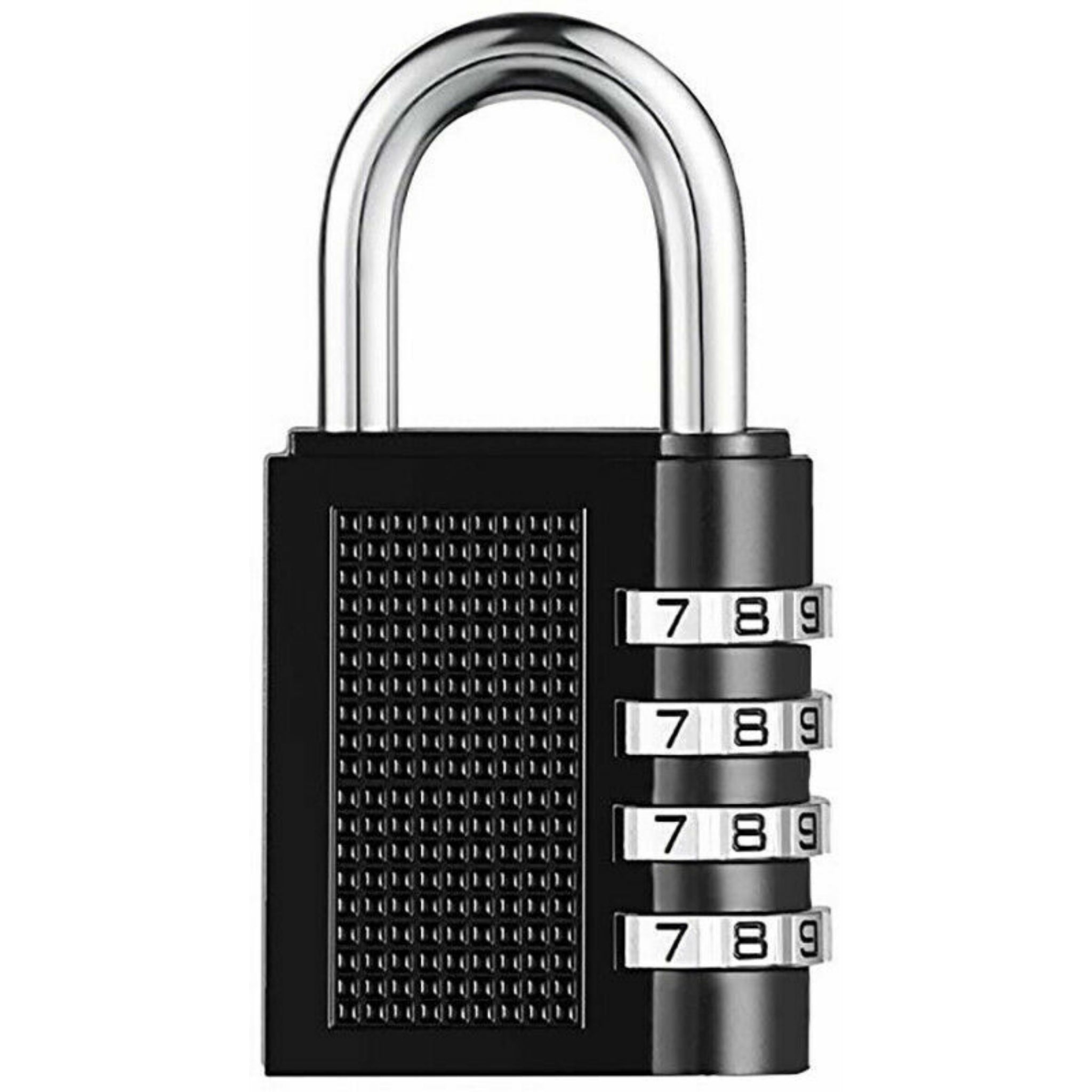 Beclen Harp 4 Digit Combination Lock Padlock Weatherproof For Locker Gym Bag Travel Suitcase