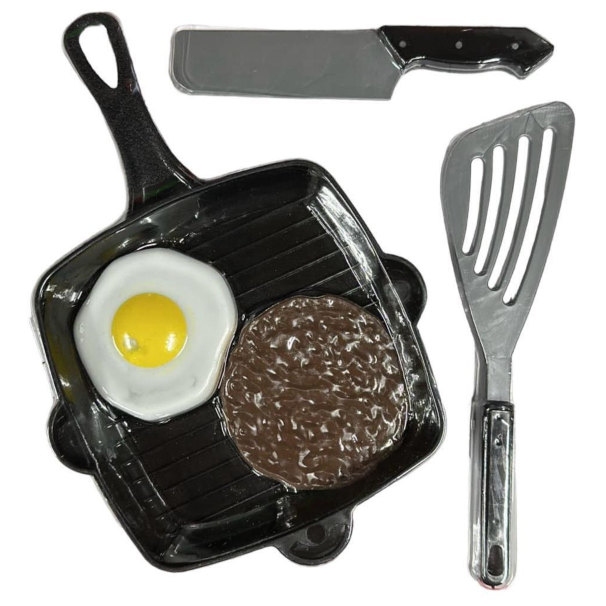 Beclen Harp Kitchen Toy Pretend Play Chef Cooking Set Frying Pan With Accessories Toys Gift