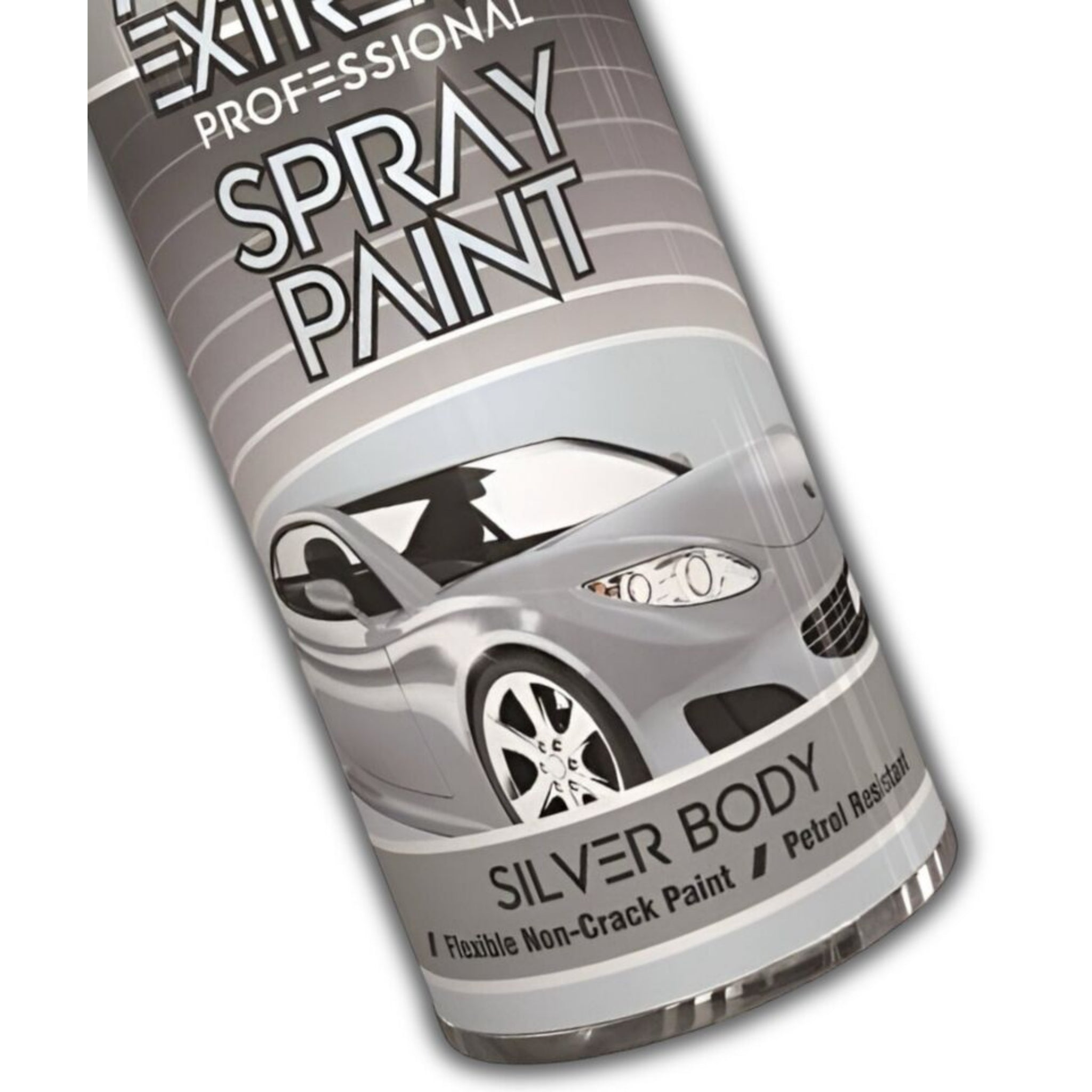 Beclen Harp 2 x 400ml Silver Alloy Wheel Spray Paint Aerosol Auto Car Lacquer Restore Metal