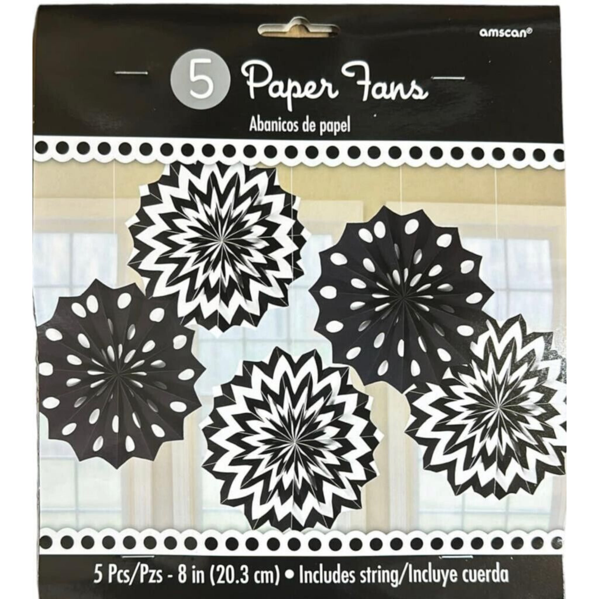 Beclen Harp 10x Paper Fans 20cm Hanging Garland Birthday Wedding Christmas Party Decoration