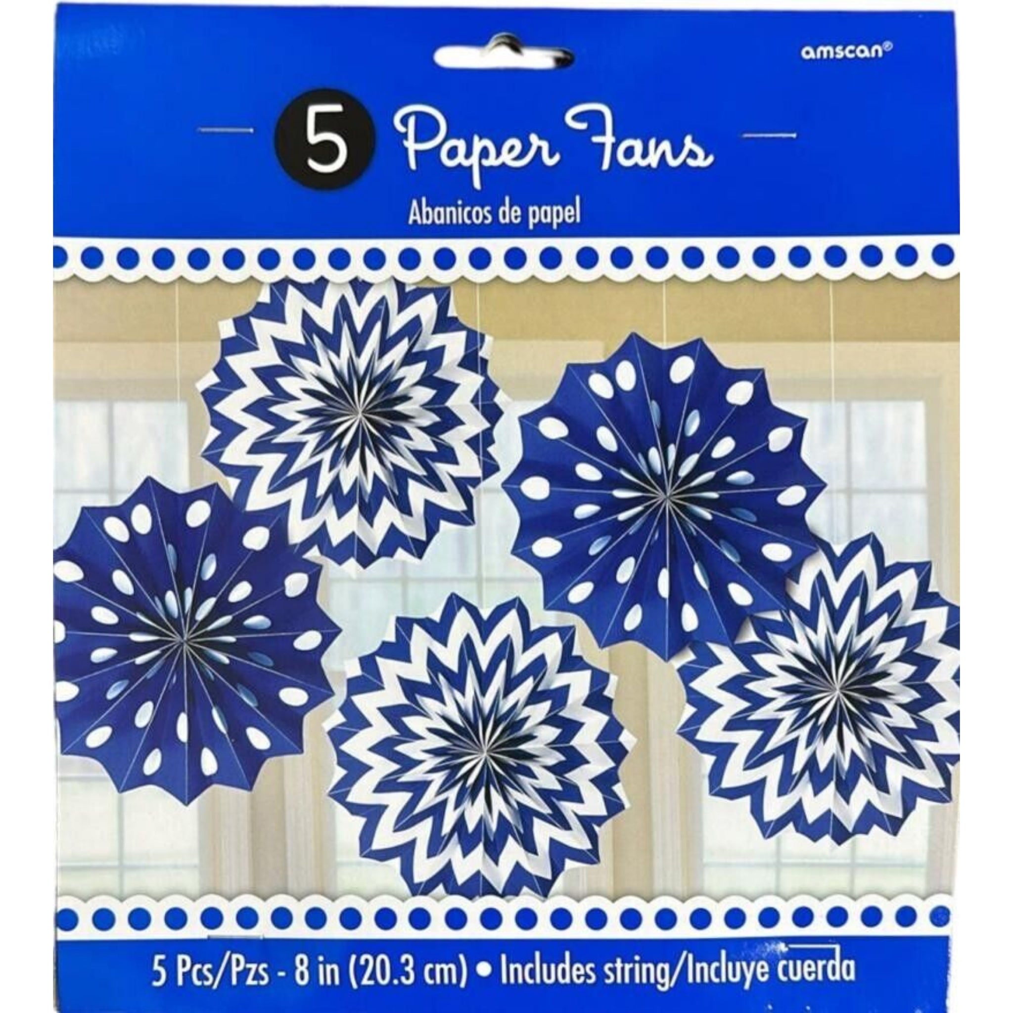 Beclen Harp 10x Paper Fans 20cm Hanging Garland Birthday Wedding Christmas Party Decoration