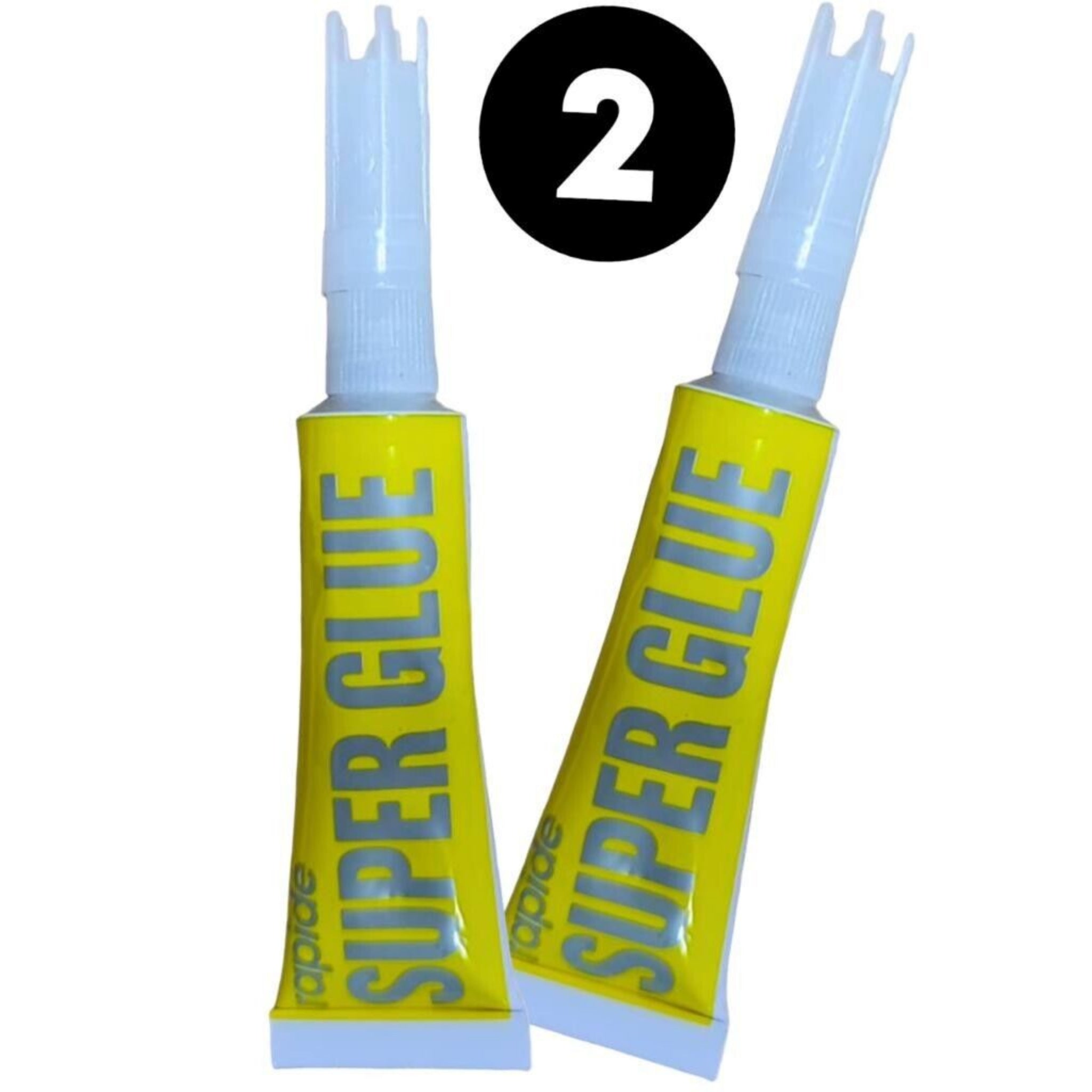 Beclen Harp 2 x Super Glue Extra Strong Premium Quality Adhesive Plastic Glass Rubber Metal