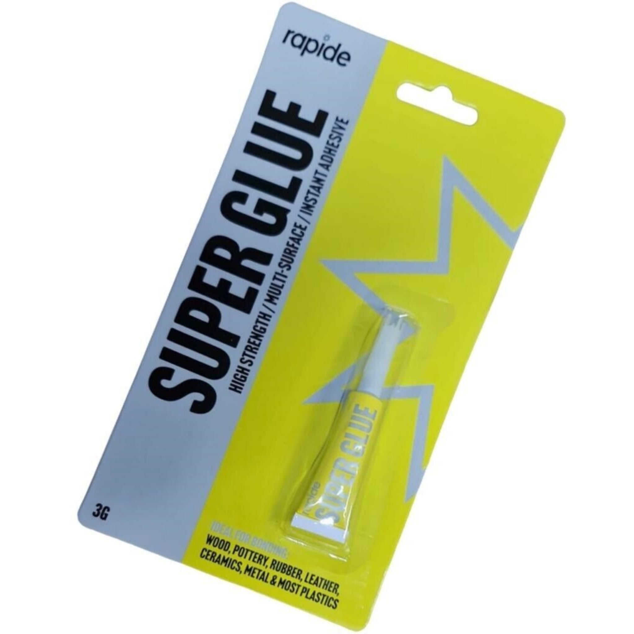 Beclen Harp 2 x Super Glue Extra Strong Premium Quality Adhesive Plastic Glass Rubber Metal