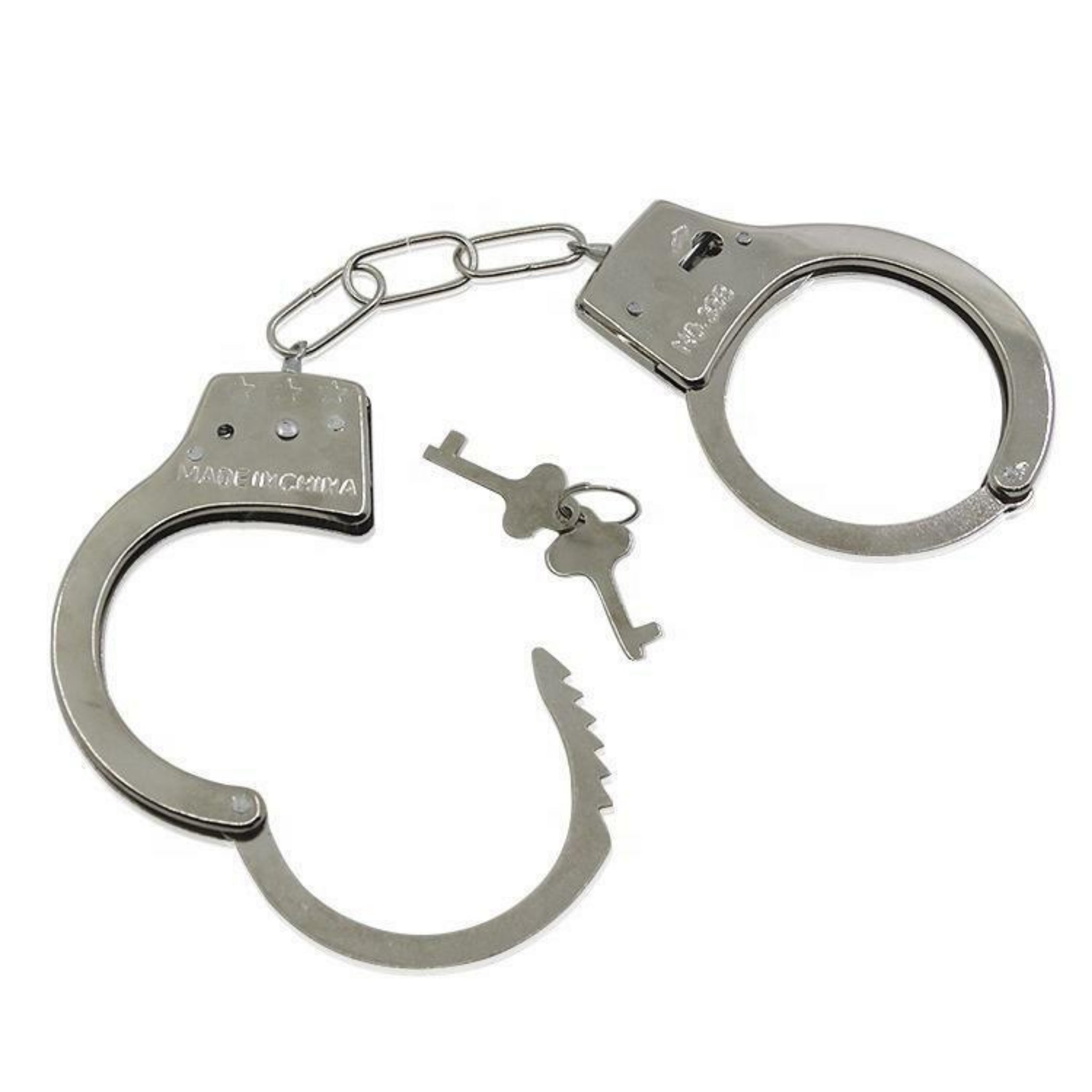 Beclen Harp Kids Toy Metal Handcuffs Hand Cuffs Police Fancy Dress Children Pretend Play New
