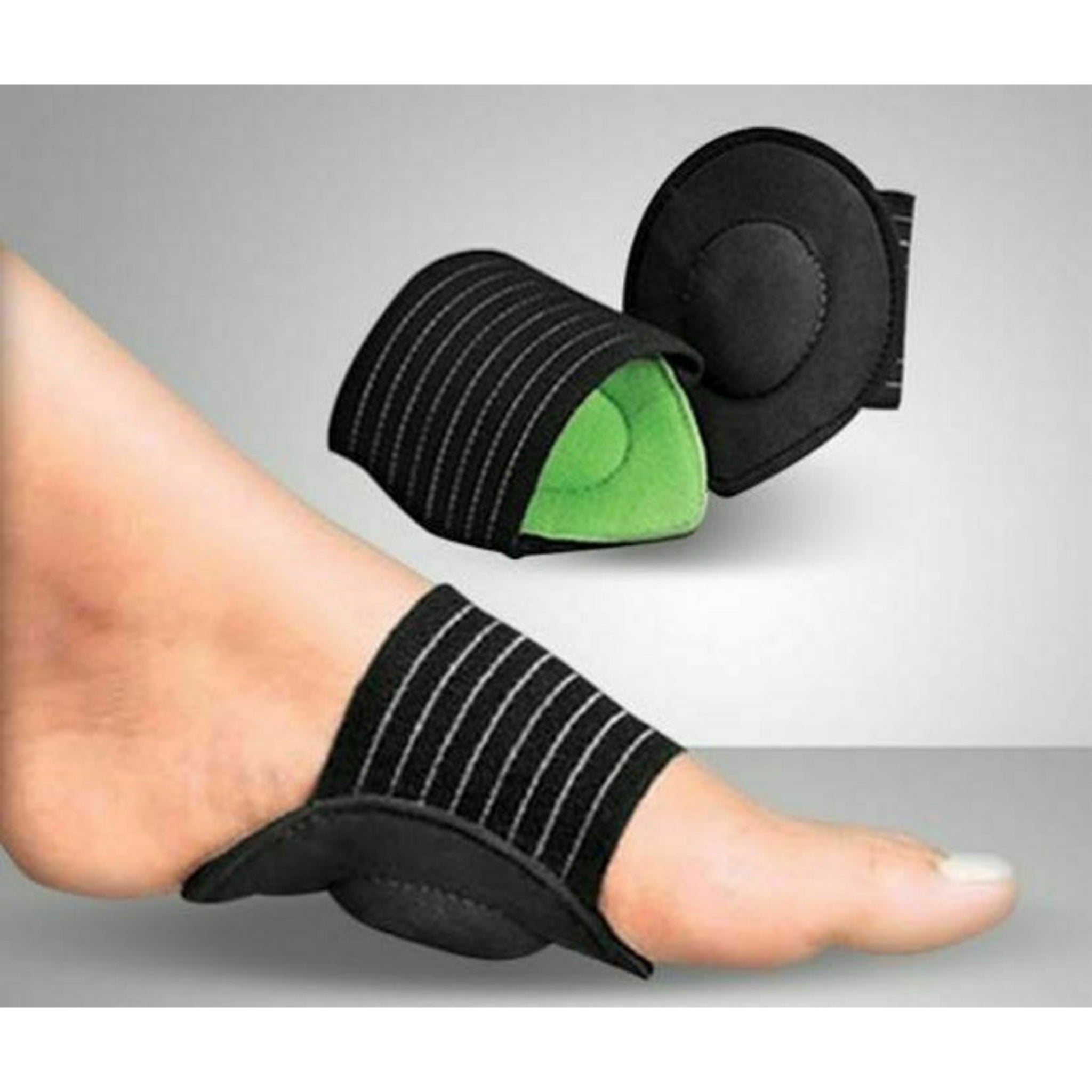 Beclen Harp FOOT ARCH SUPPORT Plantar Cushion Fasciitis Aid Fallen Arches Heel Pain Relief