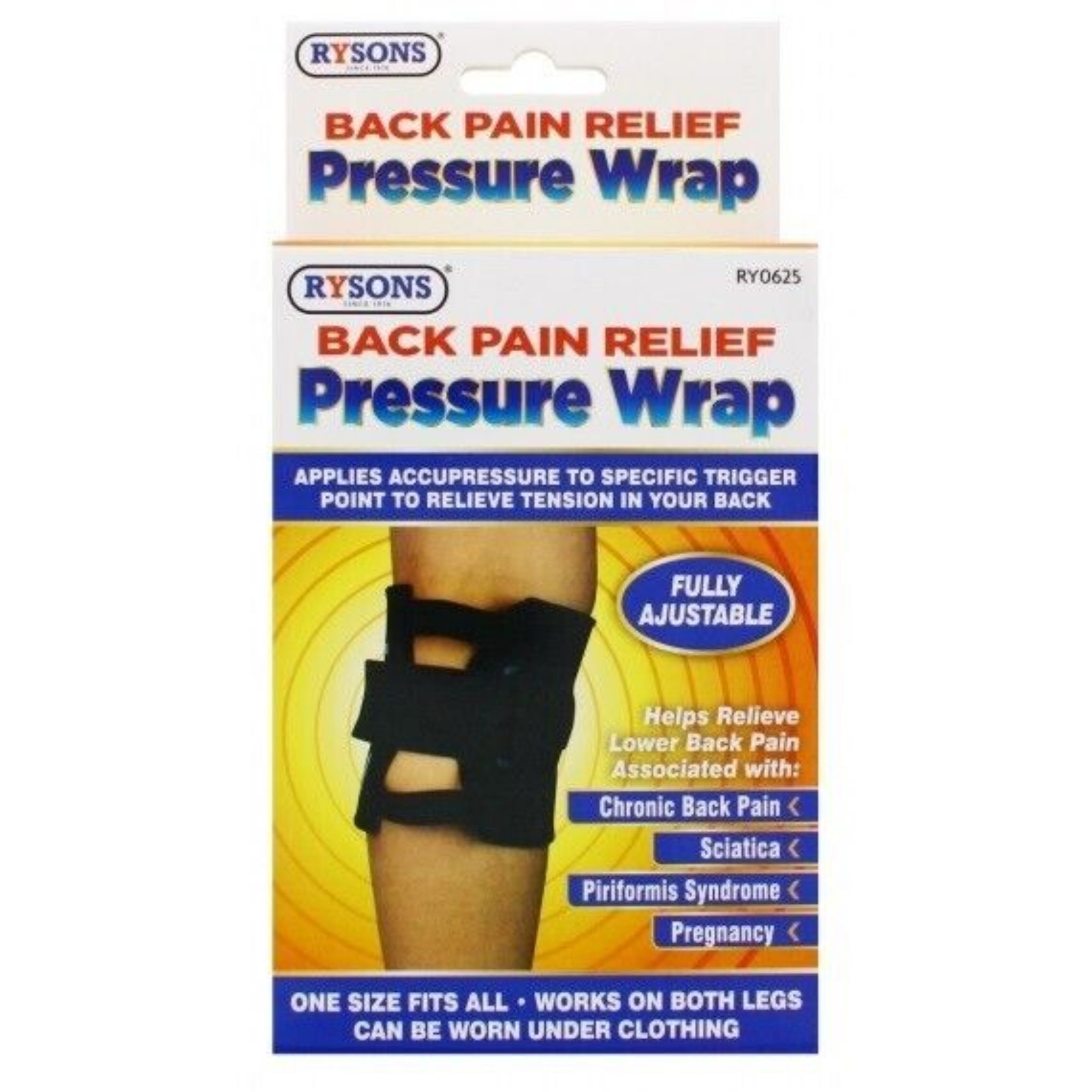 Beclen Harp Sciatica Back Pain Relief Brace Pressure Pad Point Therapeutic Acupressure Leg