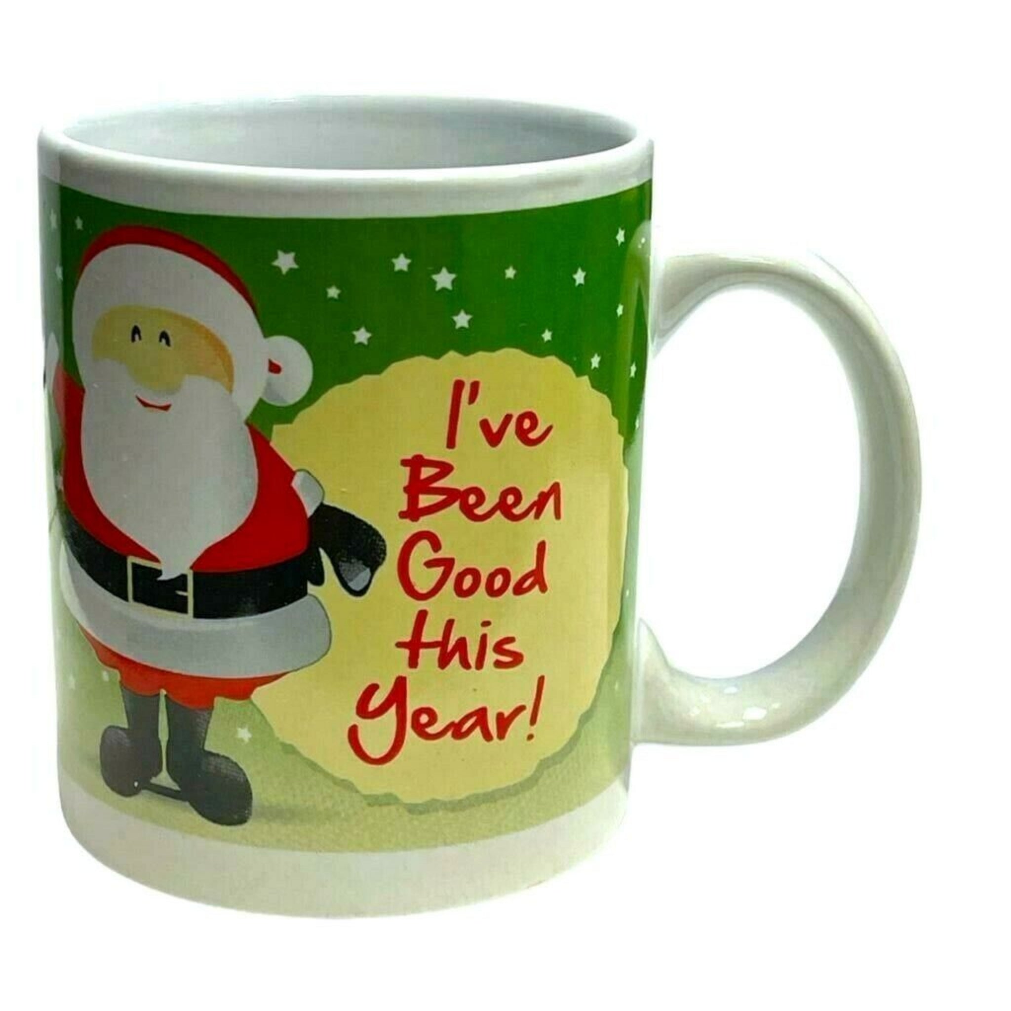 Beclen Harp Christmas Mugs Set of 6 Festive Party Xmas Mugs Home Kitchen Tea Coffee Cups New