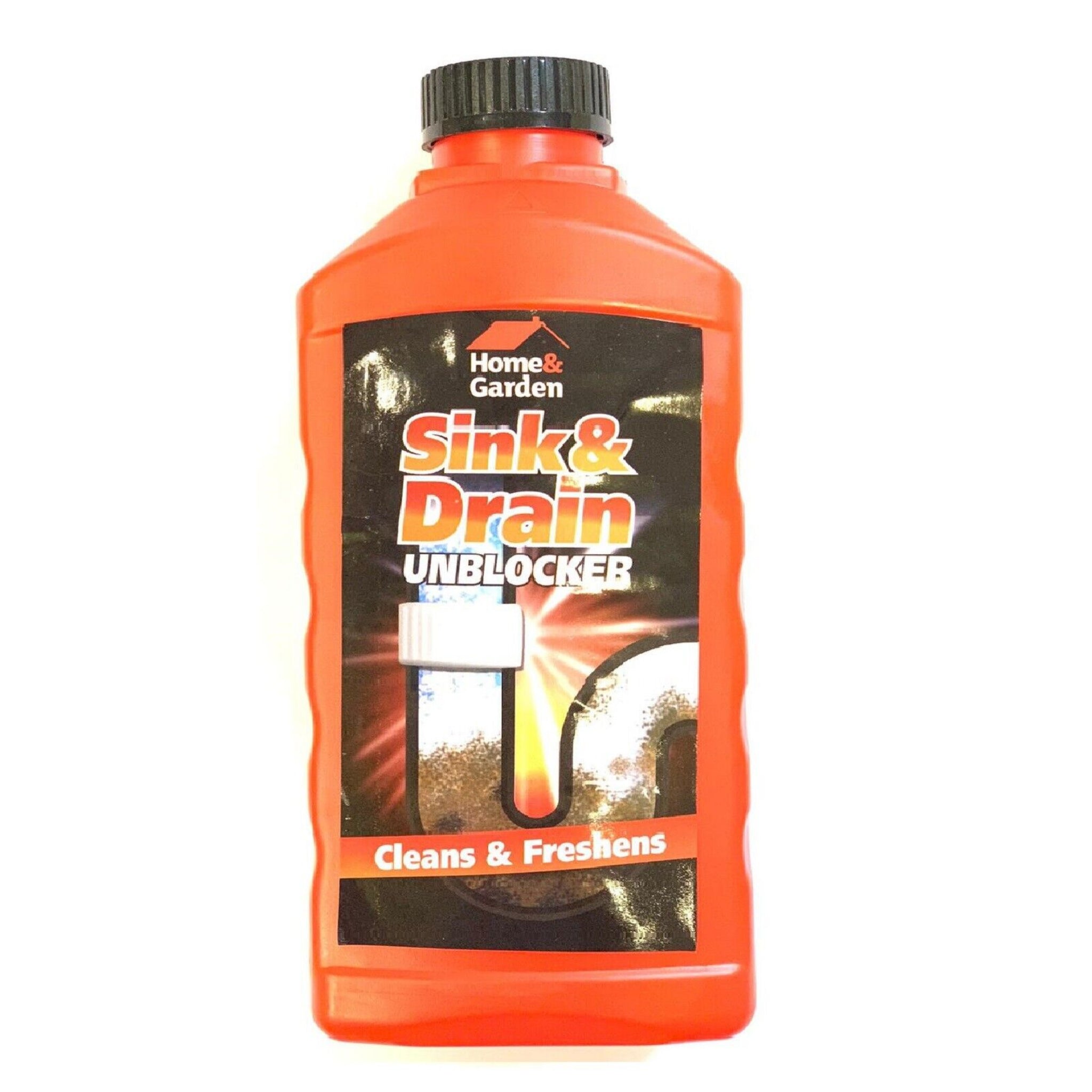 Beclen Harp 2 Sink & Drain UnBlocker + Cleaner Kitchen Bathroom Powerful Plug Hole Opener 1L