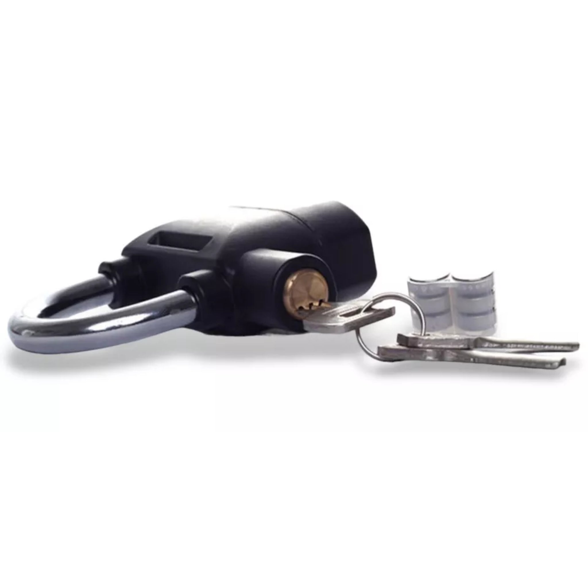 Beclen Harp HEAVY DUTY ALARM LOCK Siren Motorbike Keyed Lock Bicycle Padlock Security Pad
