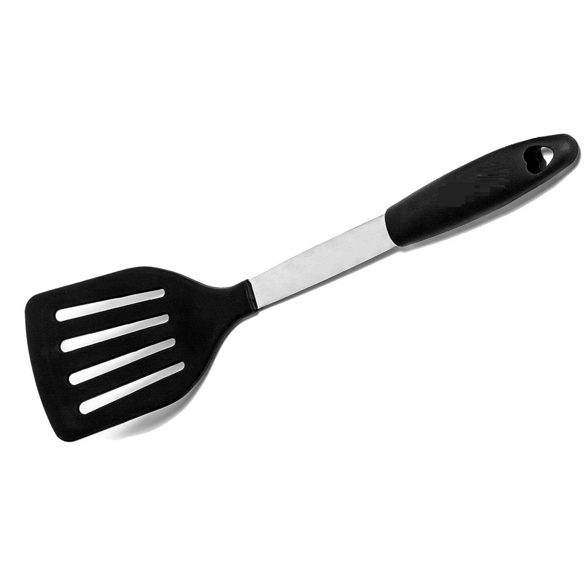 Beclen Harp Nylon Slotted 32cm Turner Spatula Non Stick Flipper Kitchen Cooking Tool New UK