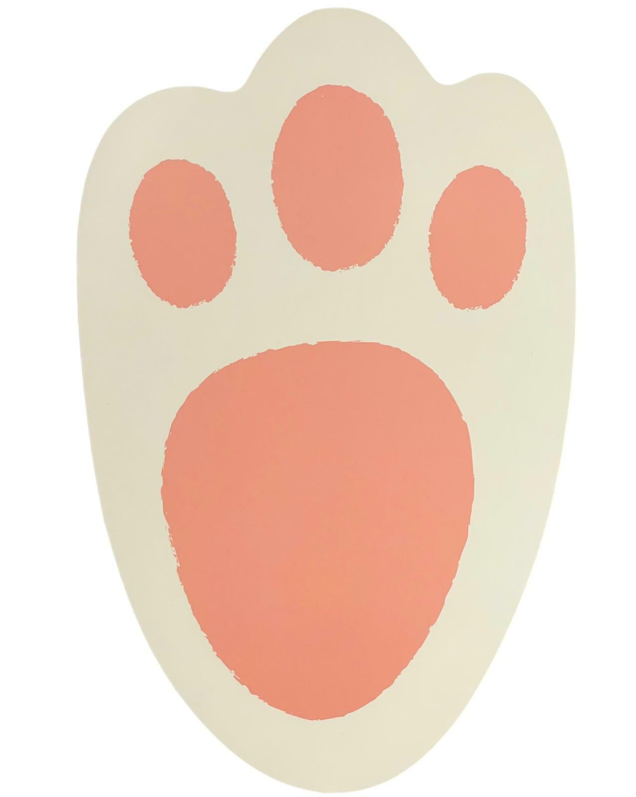 Beclen Harp 15 x EASTER BUNNY FEET Egg Hunt Rabbit Footprint Paw Print Foot Craft Game Kids