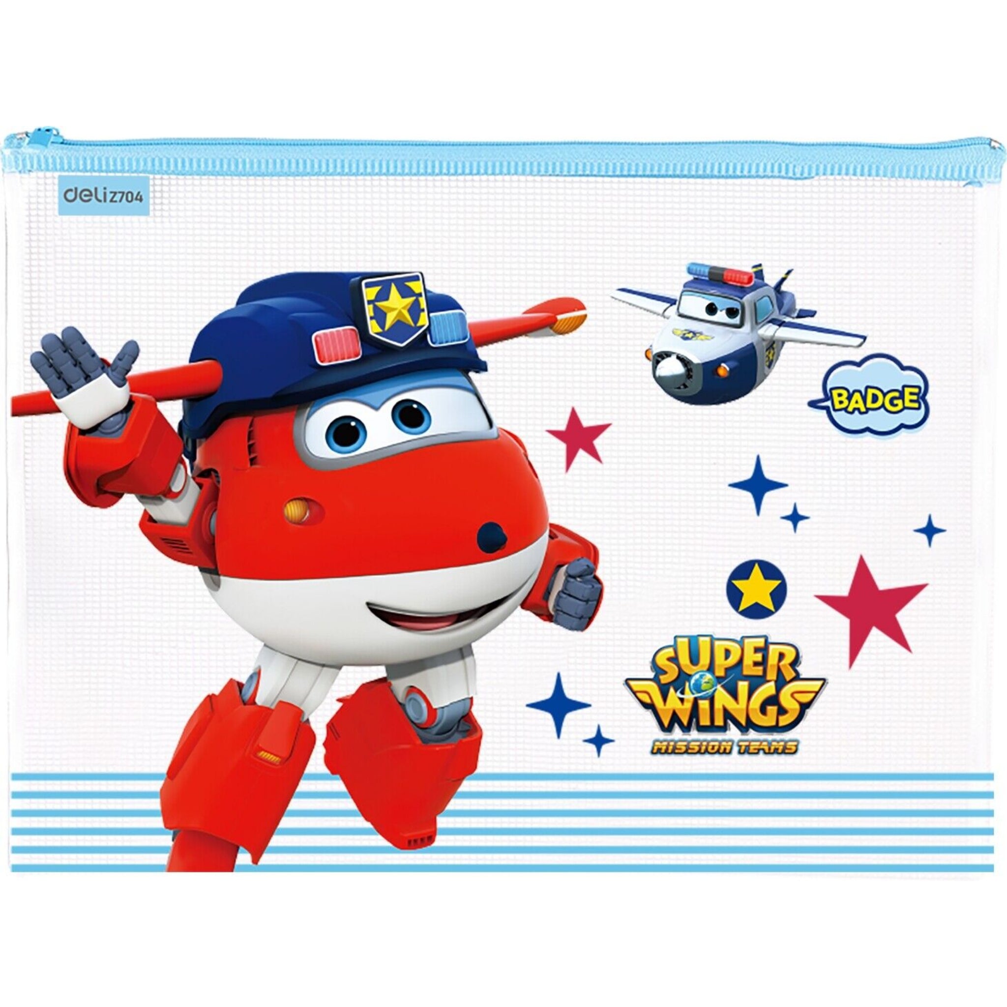 Beclen Harp Super Wings A4 Strong Clear Plastic Zip Zippi Zippa Bags Folders Wallets Gift UK