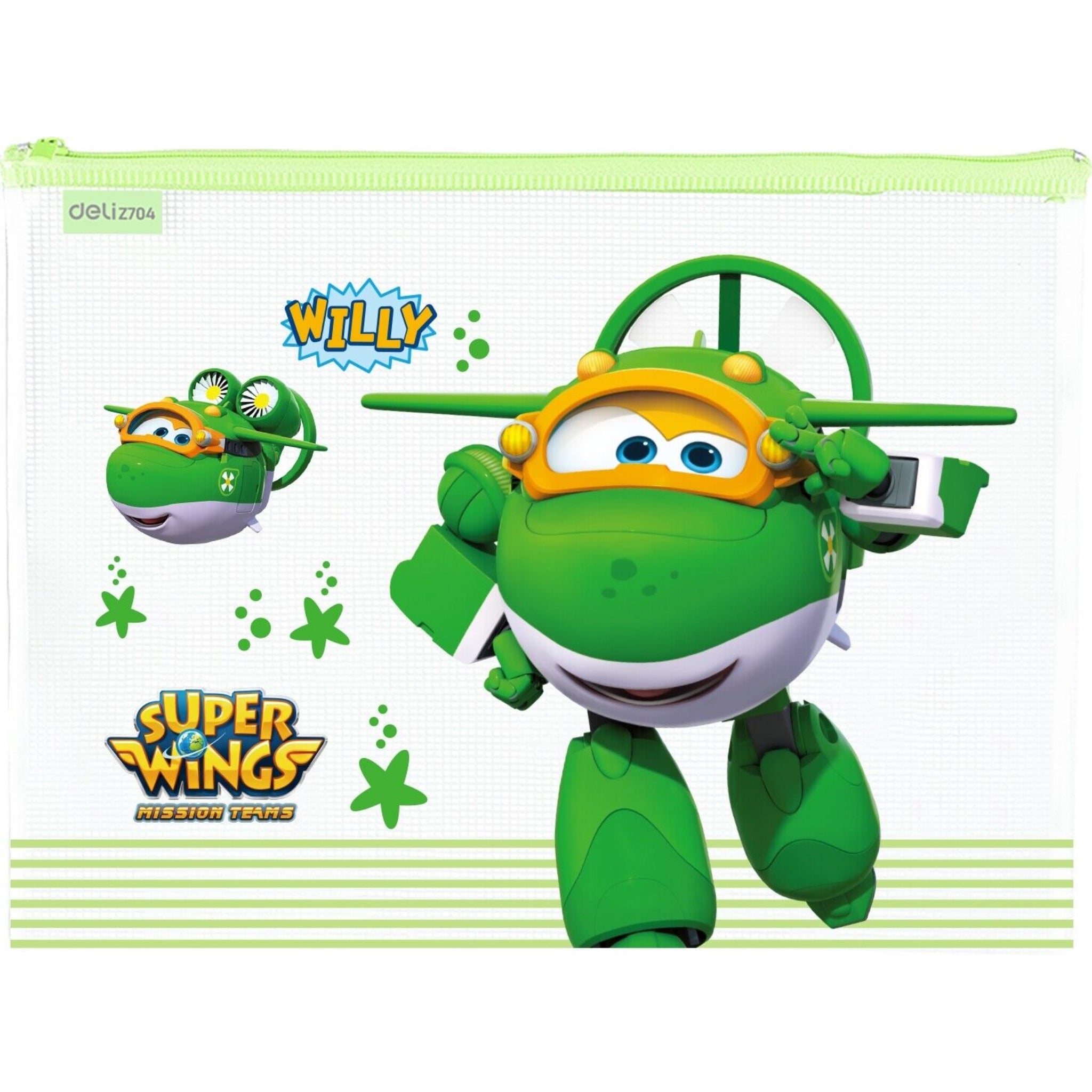 Beclen Harp Super Wings A4 Strong Clear Plastic Zip Zippi Zippa Bags Folders Wallets Gift UK