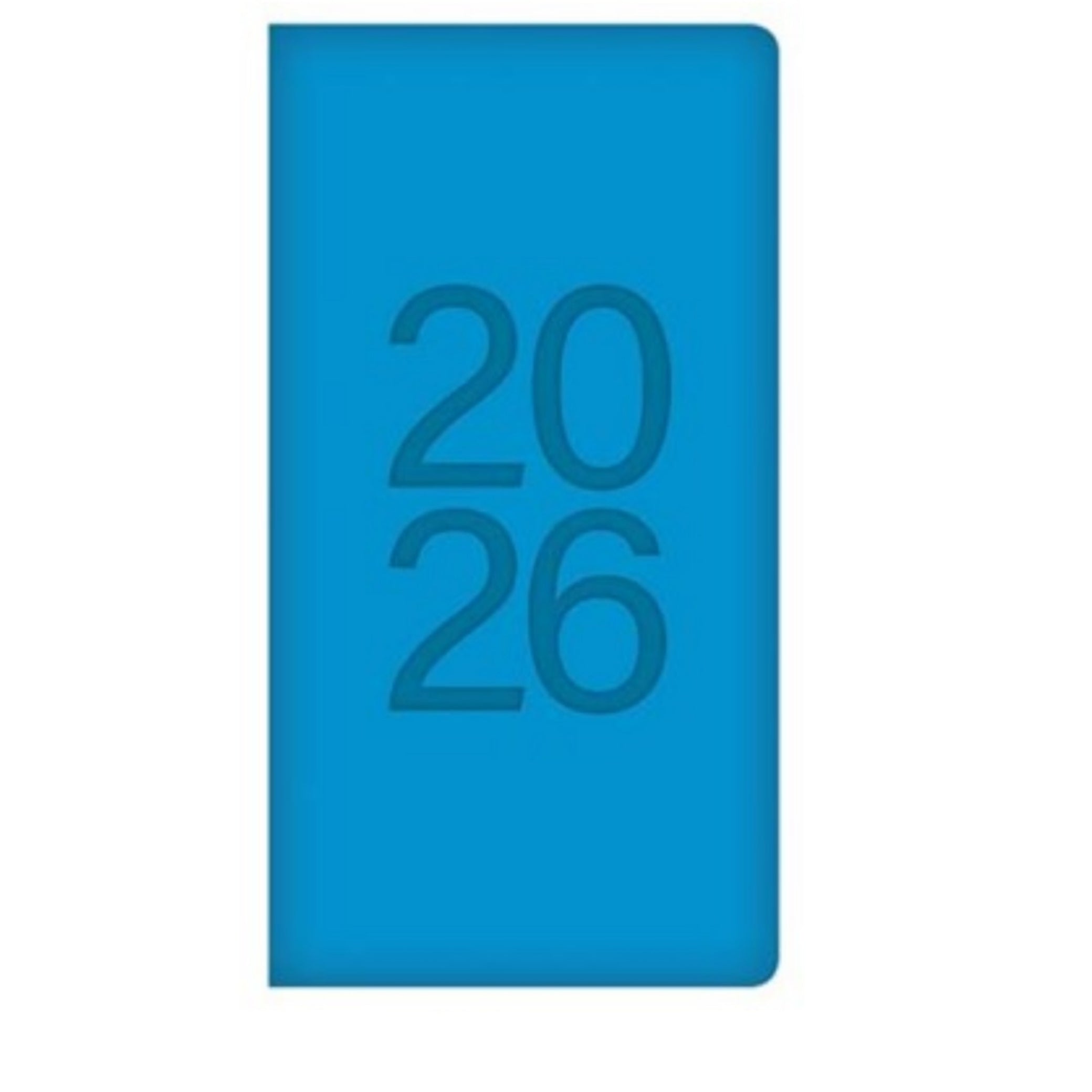 Beclen Harp 2026 SLIM Week to view Soft Fabric / Hardback Yearly Dairy Office Home School Desktop Diary Desktop School Note Date Full Year - Xmas gift