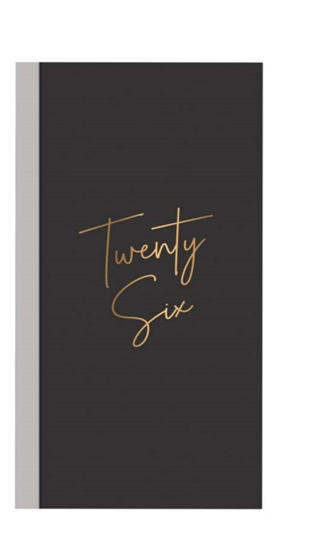 Beclen Harp 2026 SLIM Week to view Hardback Premium Black / Twenty six theme Office Home School Desktop Diary Desktop School Note Date Full Year - Family Easter gift