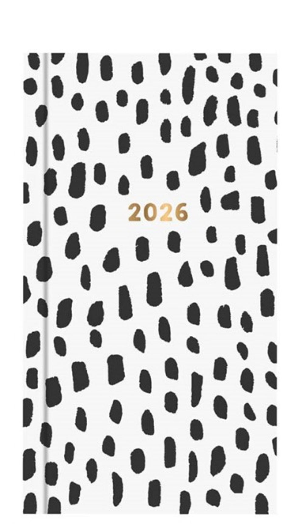 Beclen Harp 2026 SLIM WTV Hardback Twenty six Theme Office Home School Desktop Diary Note Date Full Year - Xmas gift