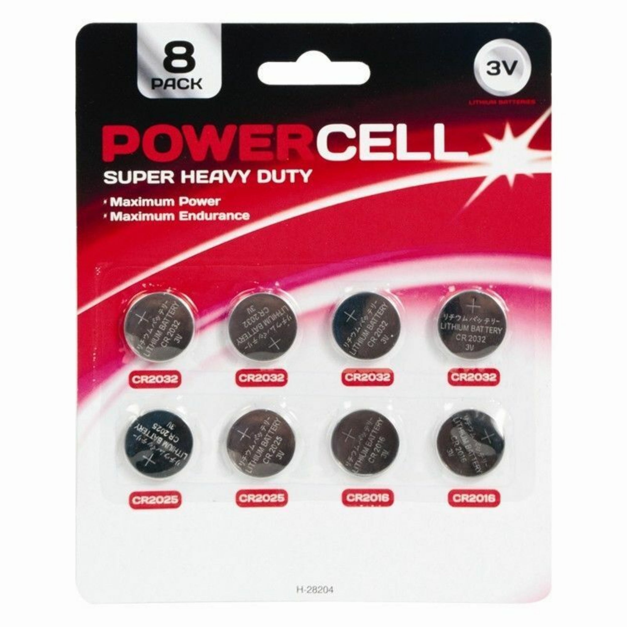 Beclen Harp Set of 8 Assorted Lithium Button Cell Batteries for Watches Calculators car key remotes UK seller Fast Delivery