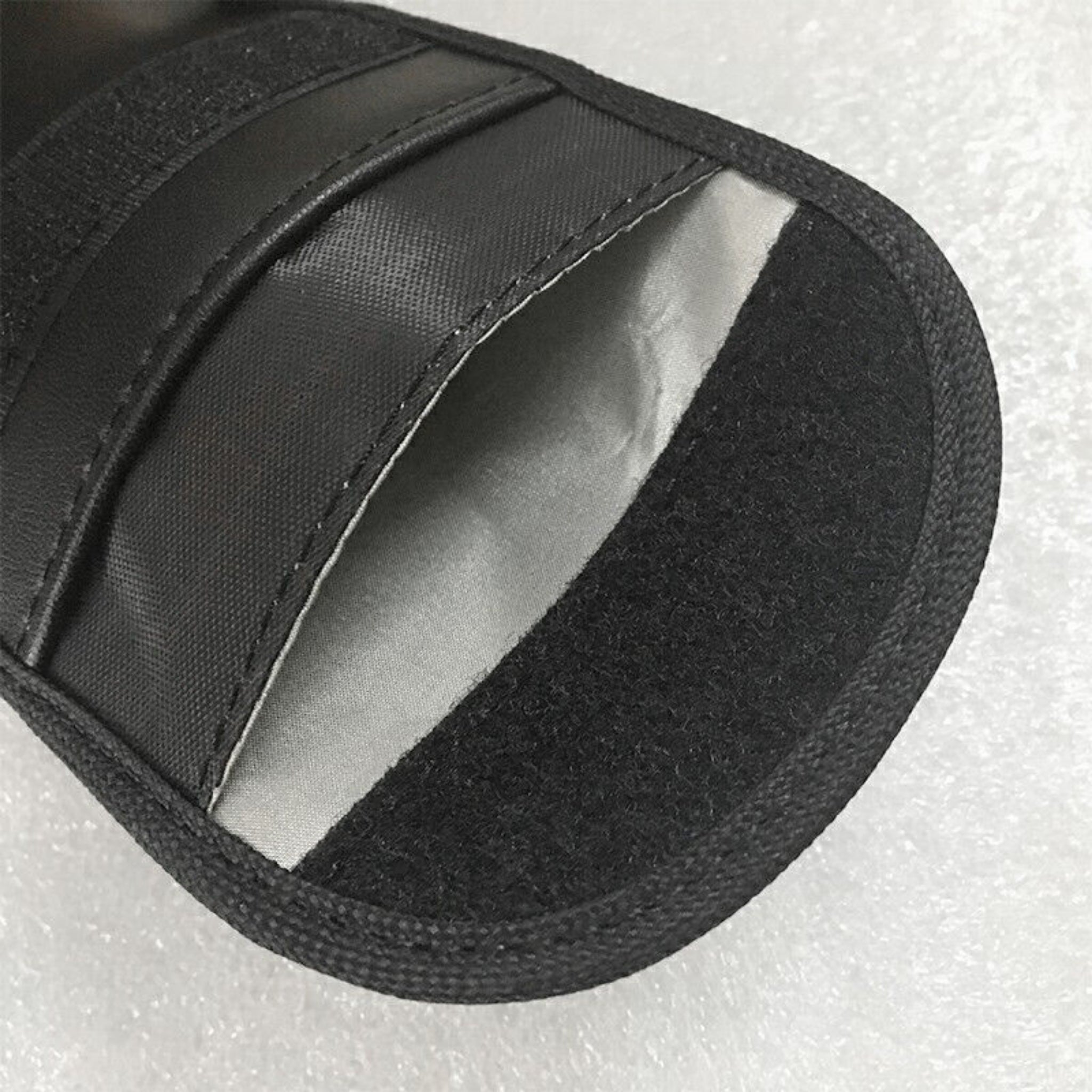 Beclen Harp 2x Car Key Signal Blocker Case Faraday Cage Pouch Keyless RFID Blocking Bag Black