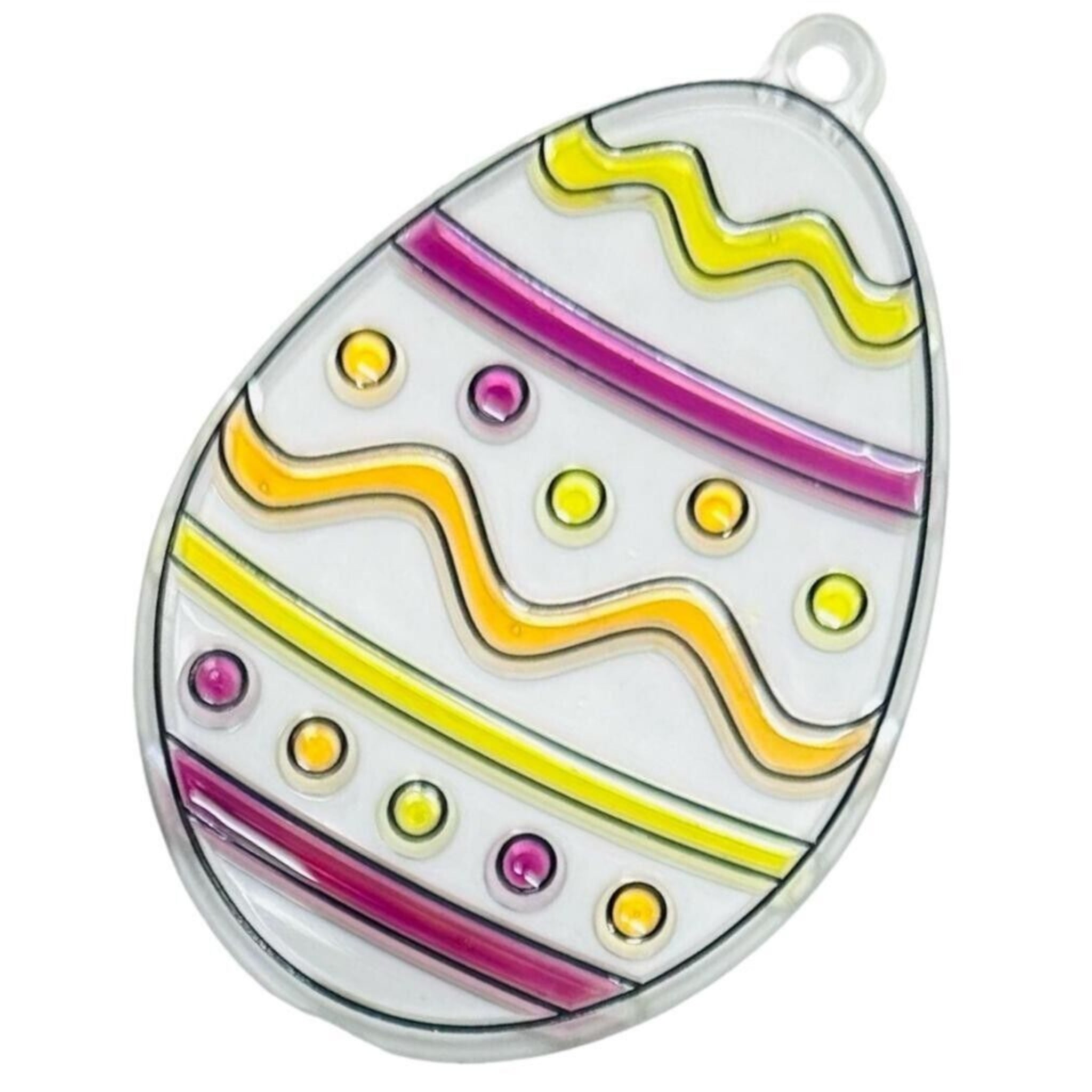 Beclen Harp Paint Your Own Easter Suncatcher Decorations Easter Crafts for Kids - Pack of 3