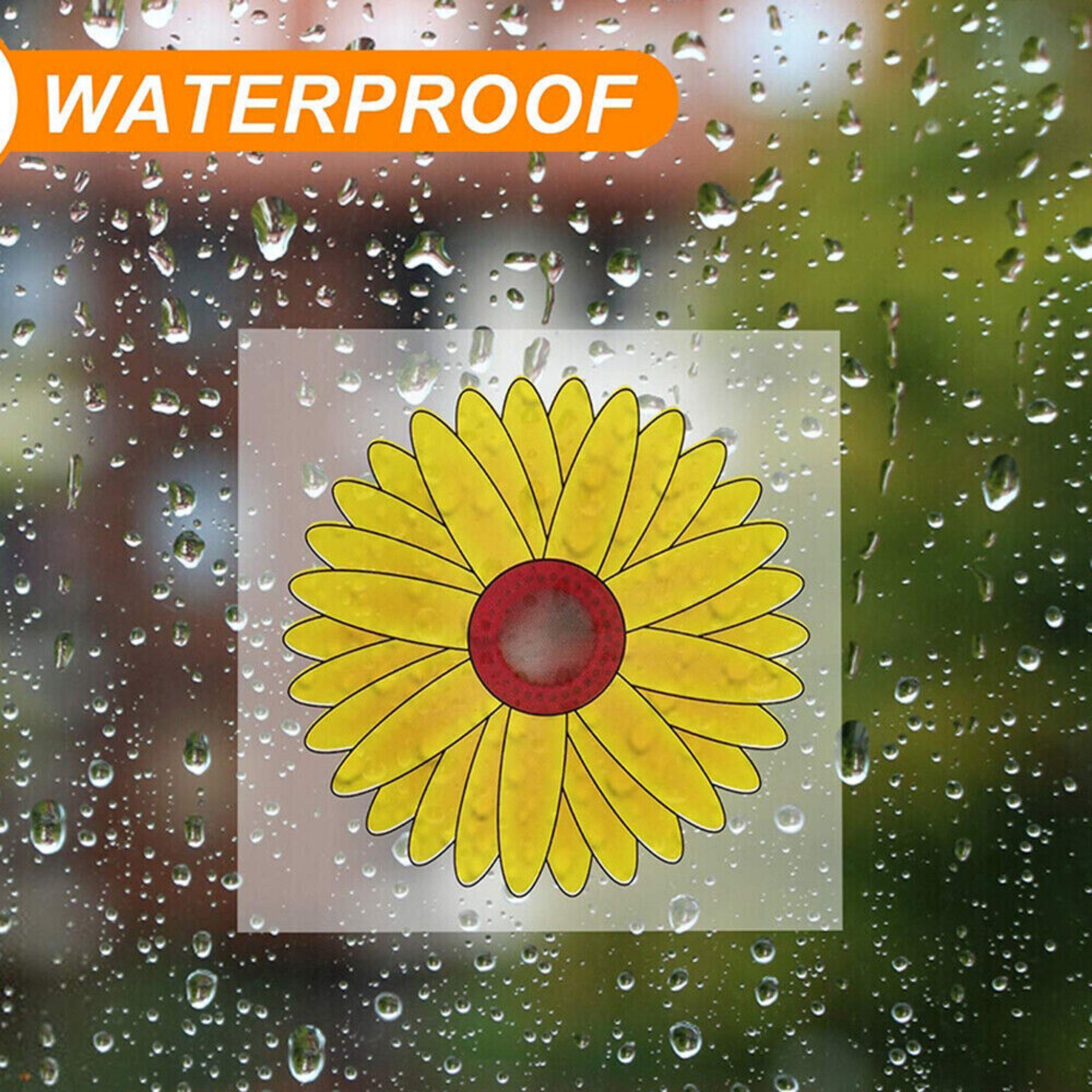 Beclen Harp 9x Fly Catcher Window Flower Traps Stickers Bug Insect Killer Sticky Window Trap