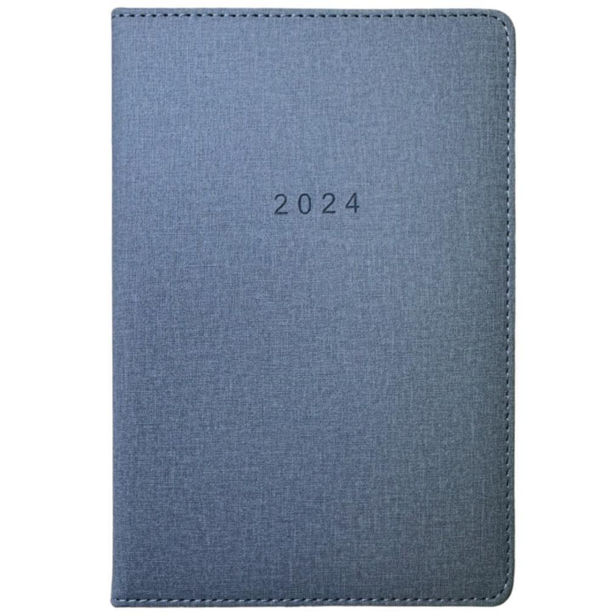 Beclen Harp 2x 2025 A5 Day A Page Luxury Vegan Friendly Organiser Soft Cover Diary Office, Desk