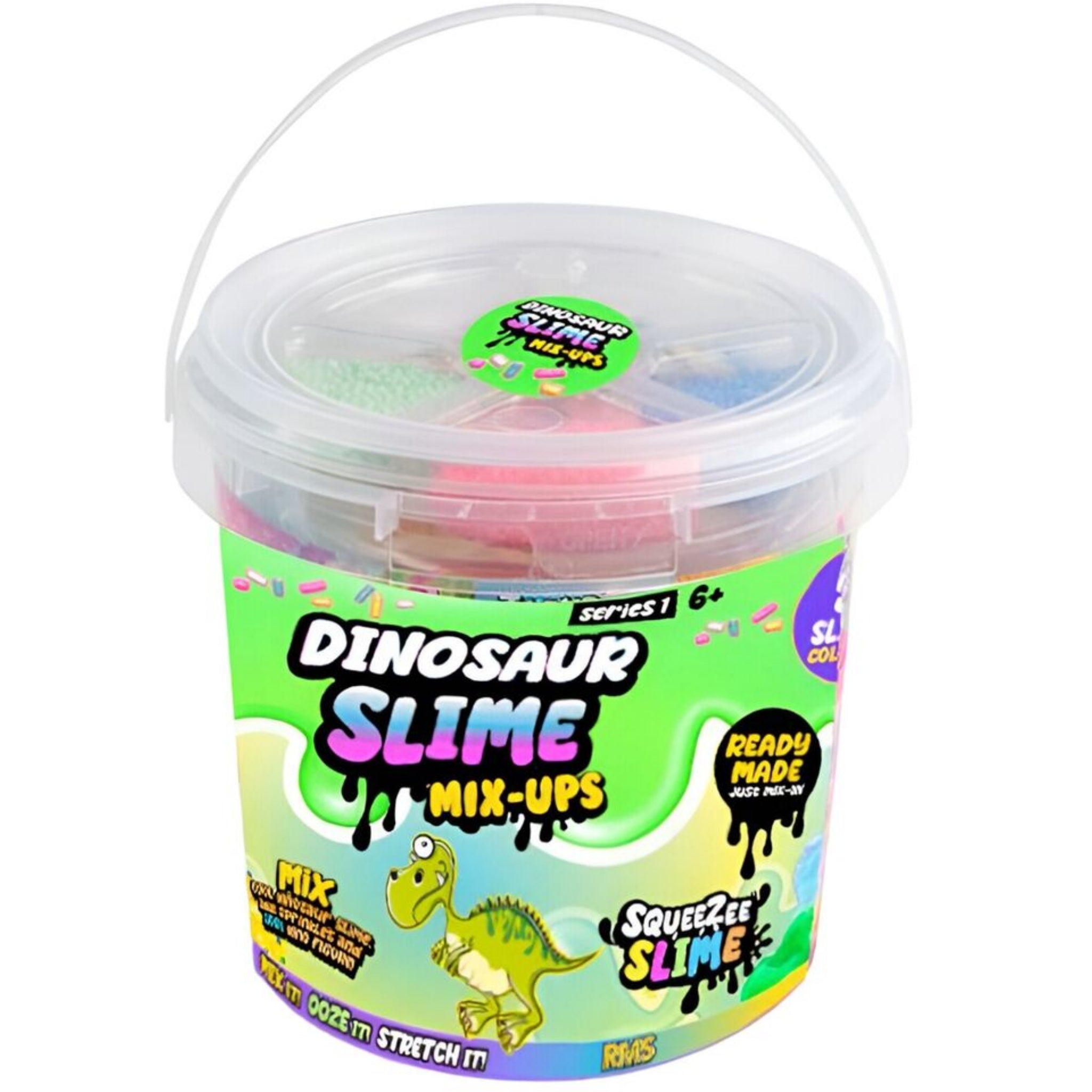 Beclen Harp Unicorn / Dinosaur Squeezee Slime Mix-Ups Tub Toy Party Art Crafting Kits 500g