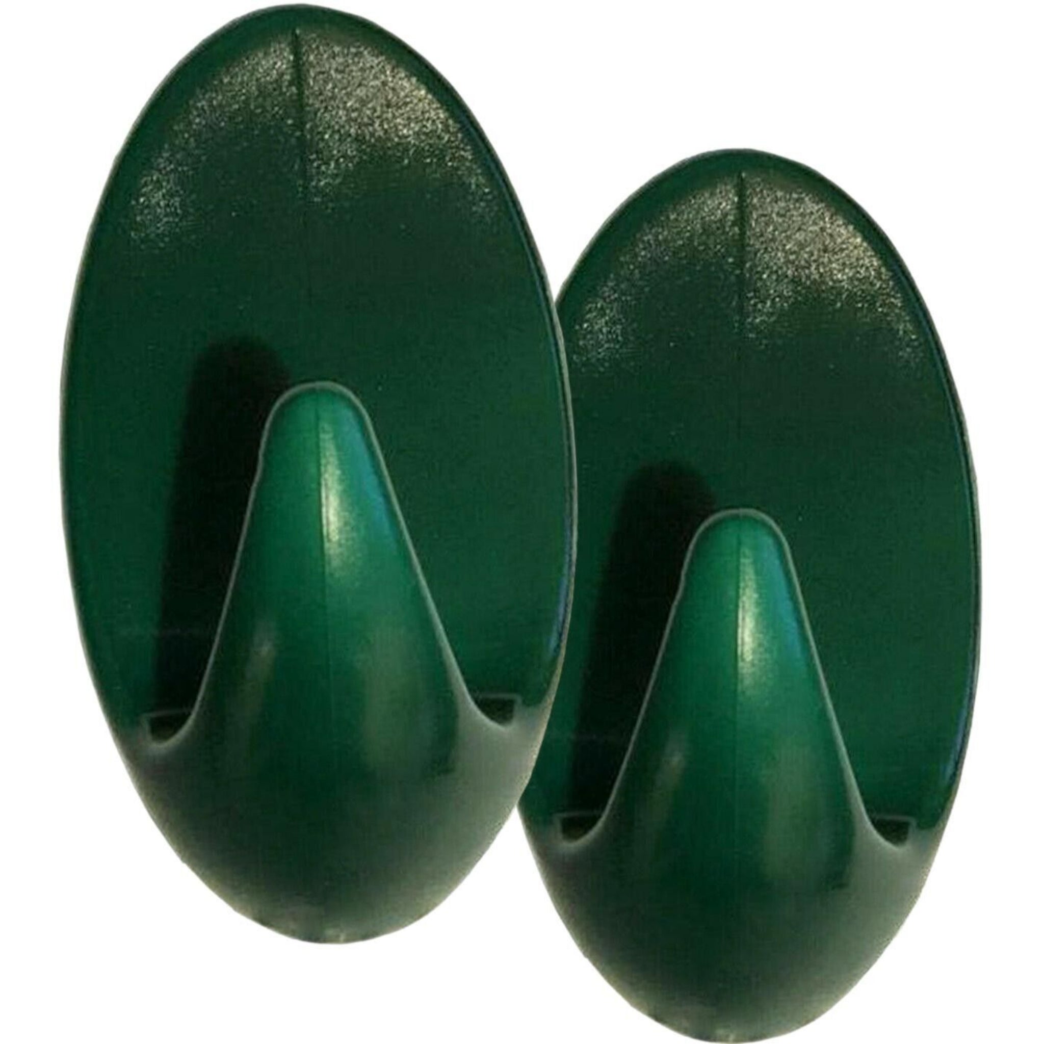 Beclen Harp 2 x Extra Strong Removable Strip Green Xmas Wreath Door Hanging Hook Mount Holds