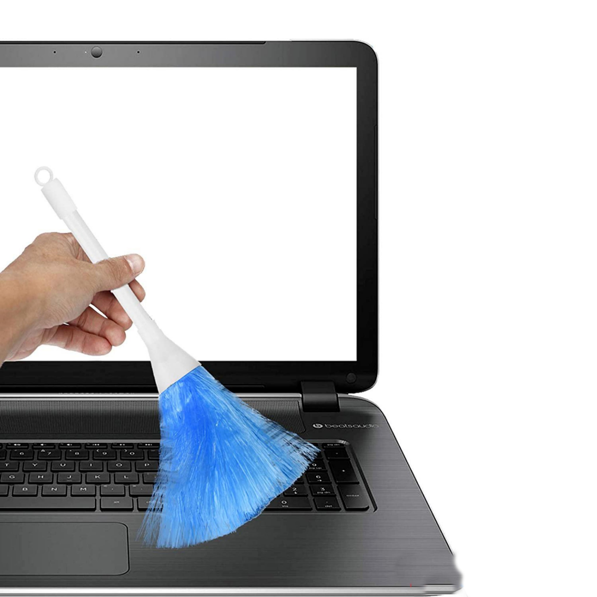 2x Mini Cleaning Duster Dust Magic Soft Cleaner Handle Feather Anti Static Small